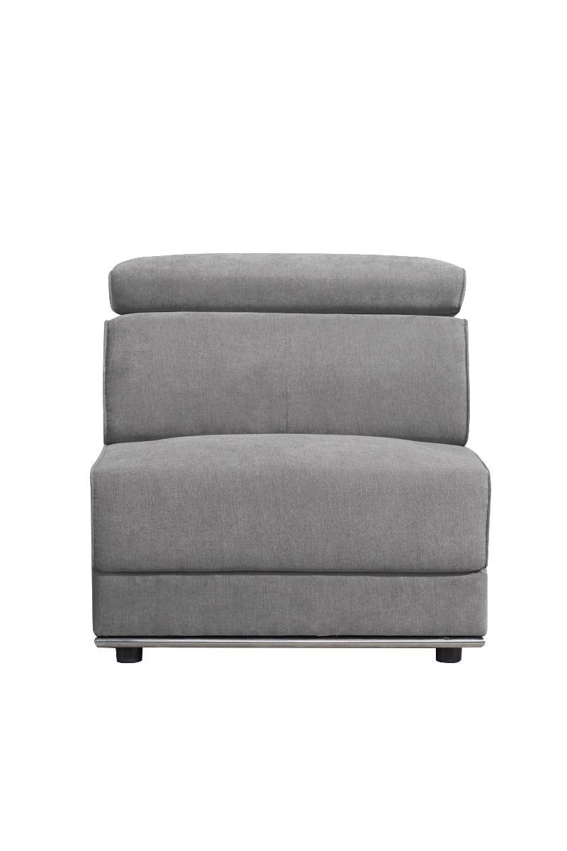

    
 Shop  Modern Dark Gray Fabric U-Shaped Sectional Sofa by Acme Alwin 53720-4pcs

