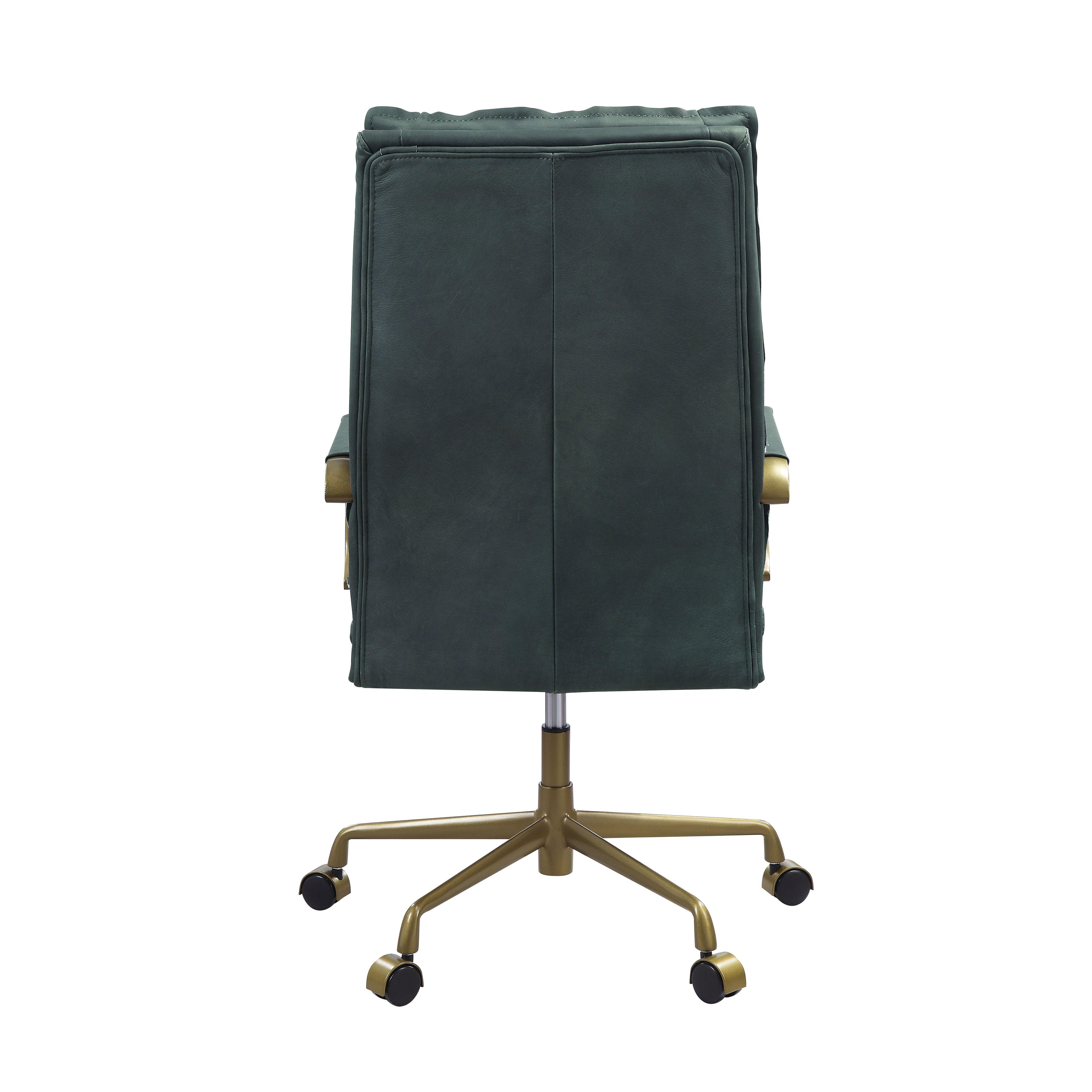 

                    
Acme Furniture Tinzud Office Chair Green Leather Purchase 
