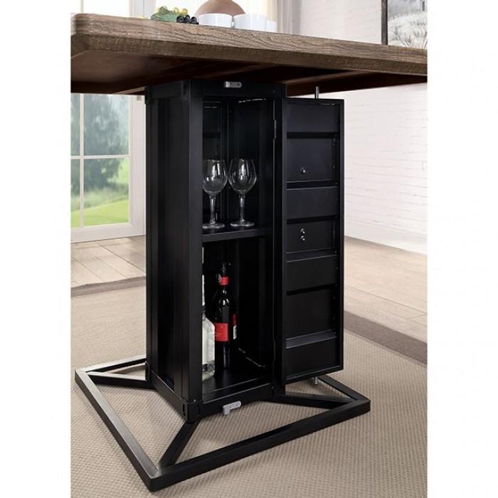 

                    
Furniture of America CM3789BK-PT Dicarda Counter Height Table Black  Purchase 

