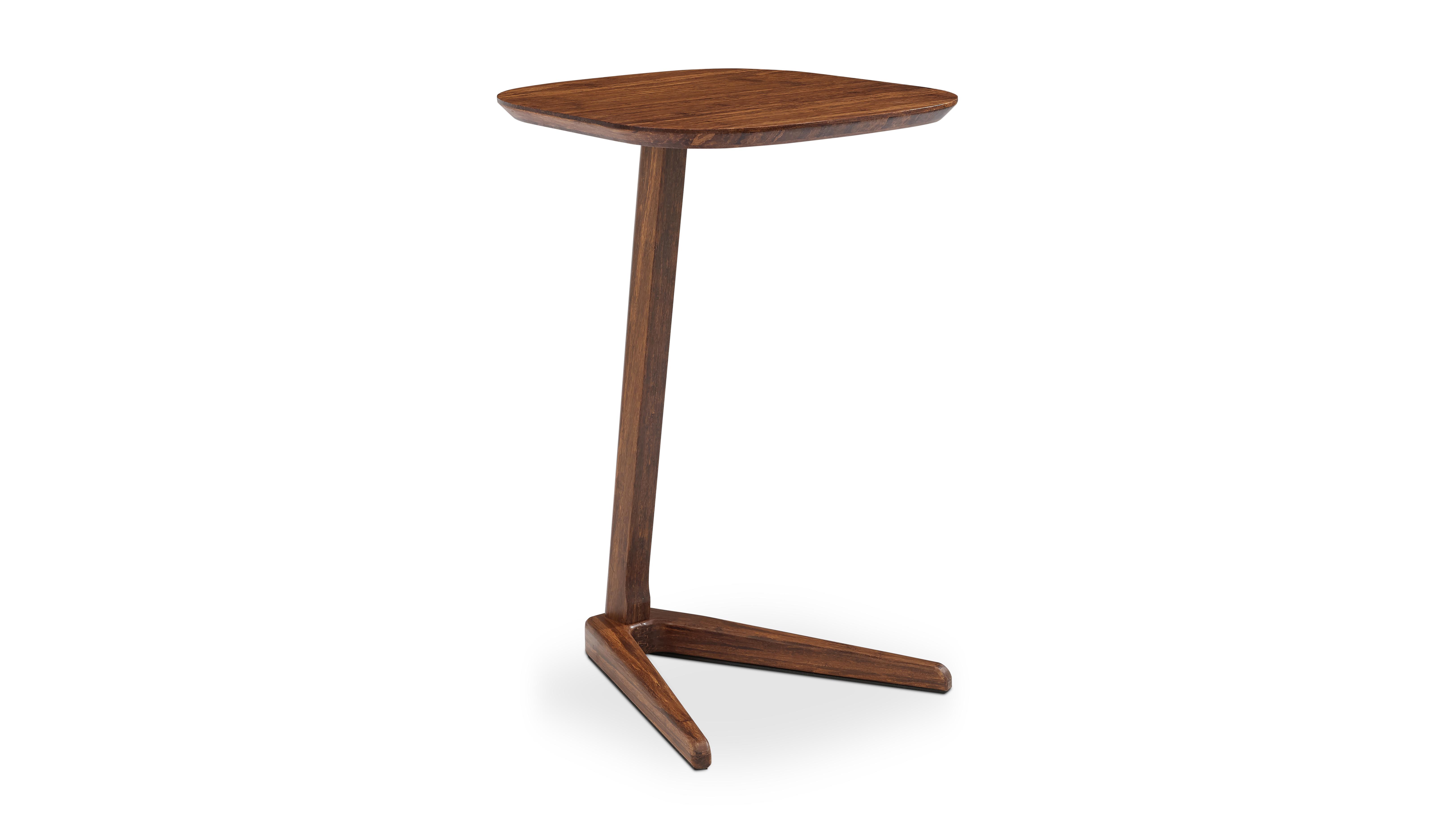 Modern End Table Thyme GST002E in Brown, Exotic 