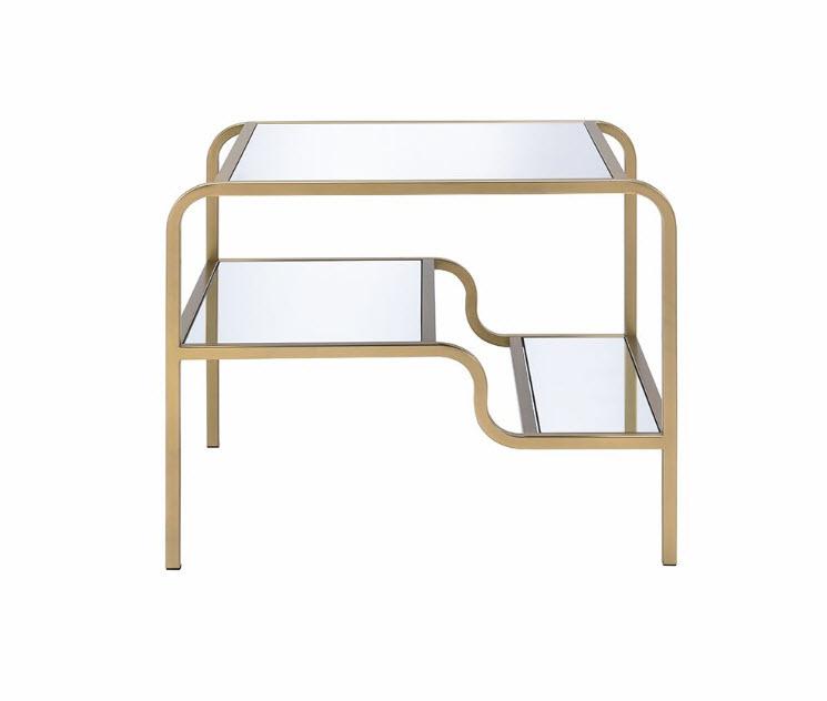 

    
Acme Furniture Astrid End Table Gold 81092
