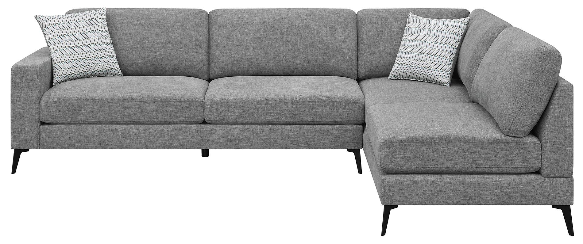 

    
Coaster 509806-S2 Clint Sectional Set Gray 509806-S2

