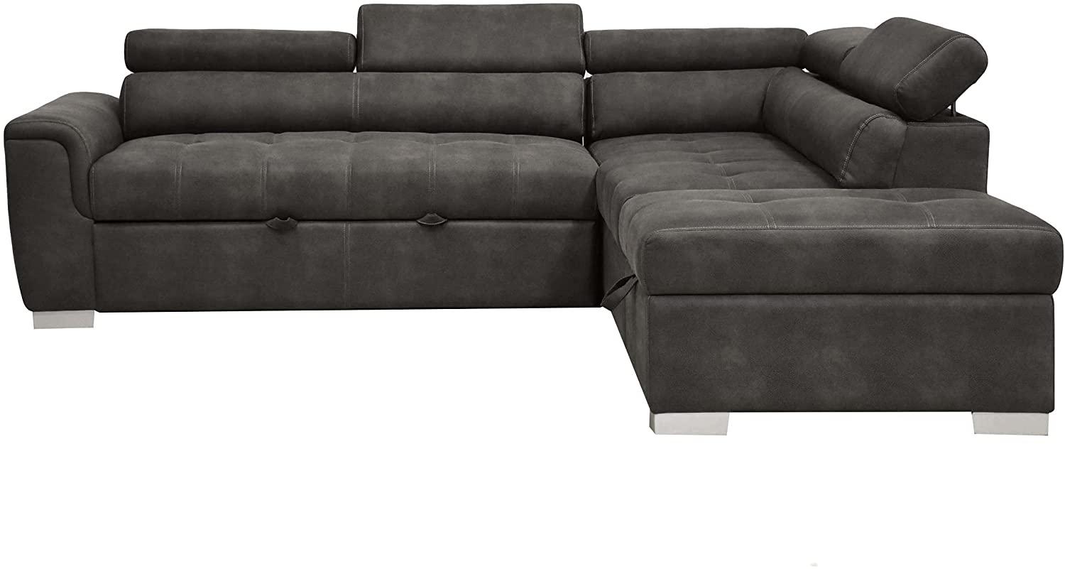 

    
Acme Furniture Thelma Sectional Sleeper Gray 53720-4pcs
