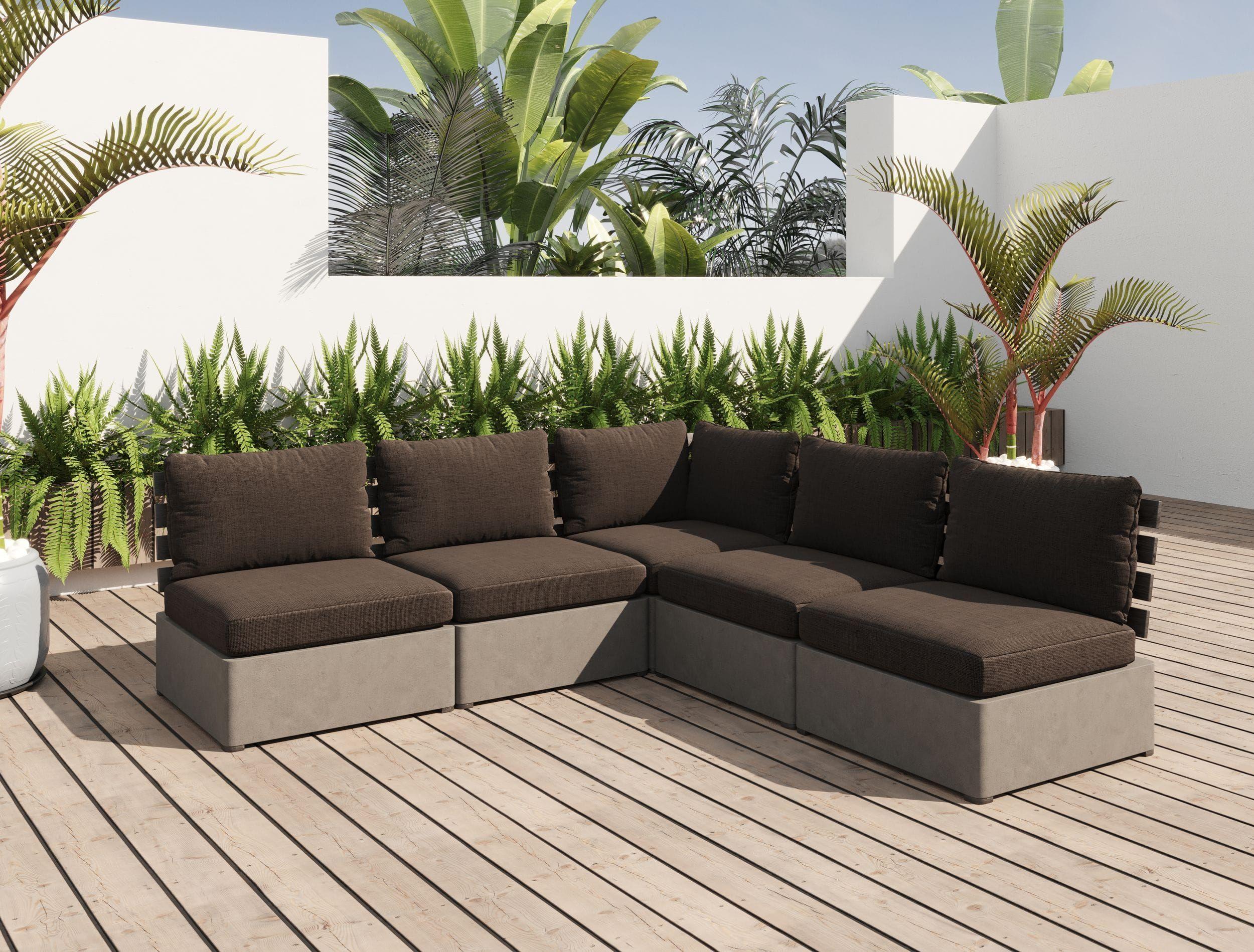 

    
Modern Gray/Teak Wood Outdoor Modular Sectional VIG Furniture Renava Garza VGLBMODUSET-1-1

