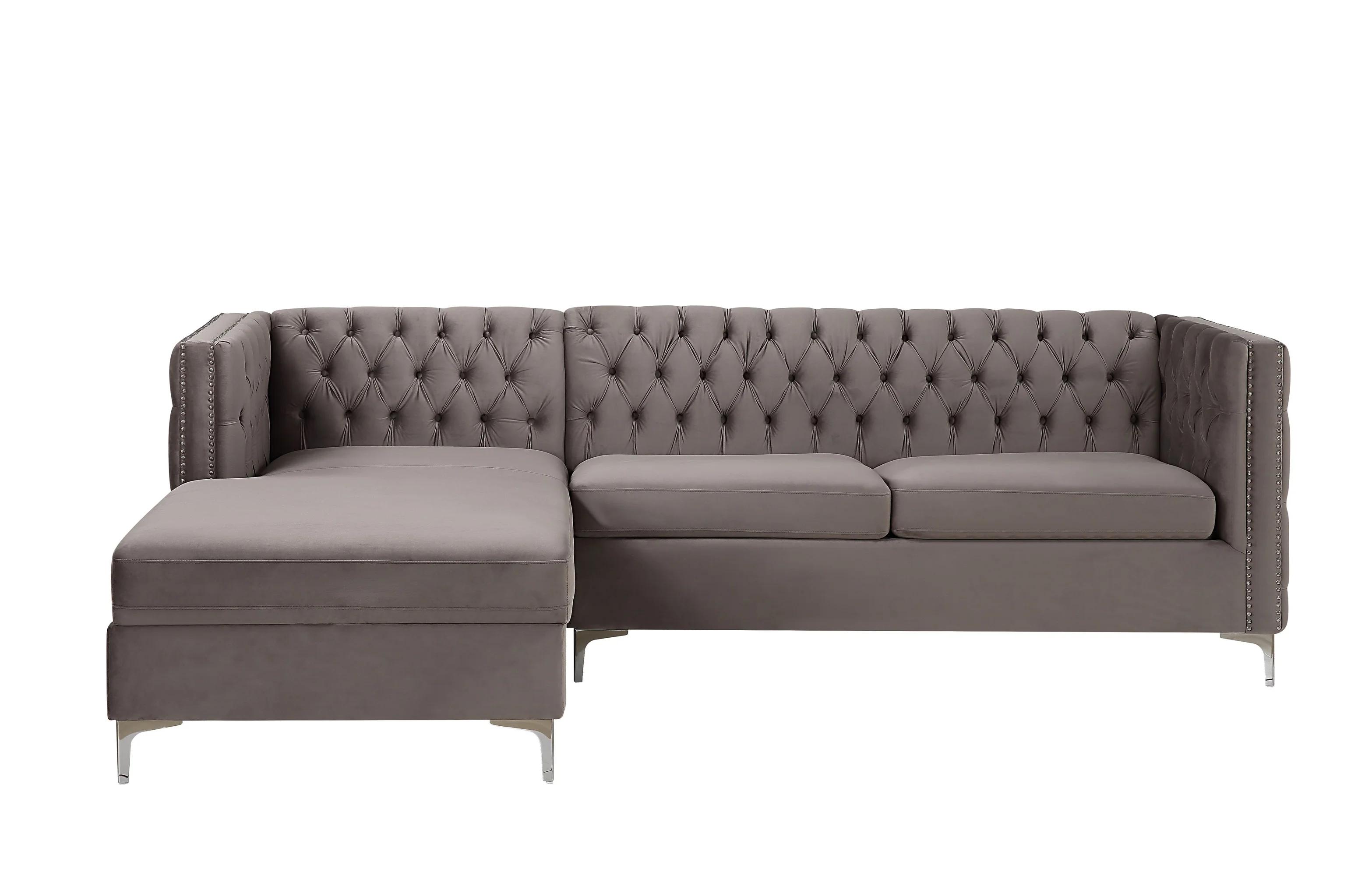 

                    
Acme Furniture Sullivan L-shape Sectional Gray Velvet Purchase 
