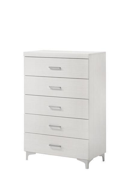 

    
Acme Furniture Casilda Bedroom Set White BD00644Q-6pcs
