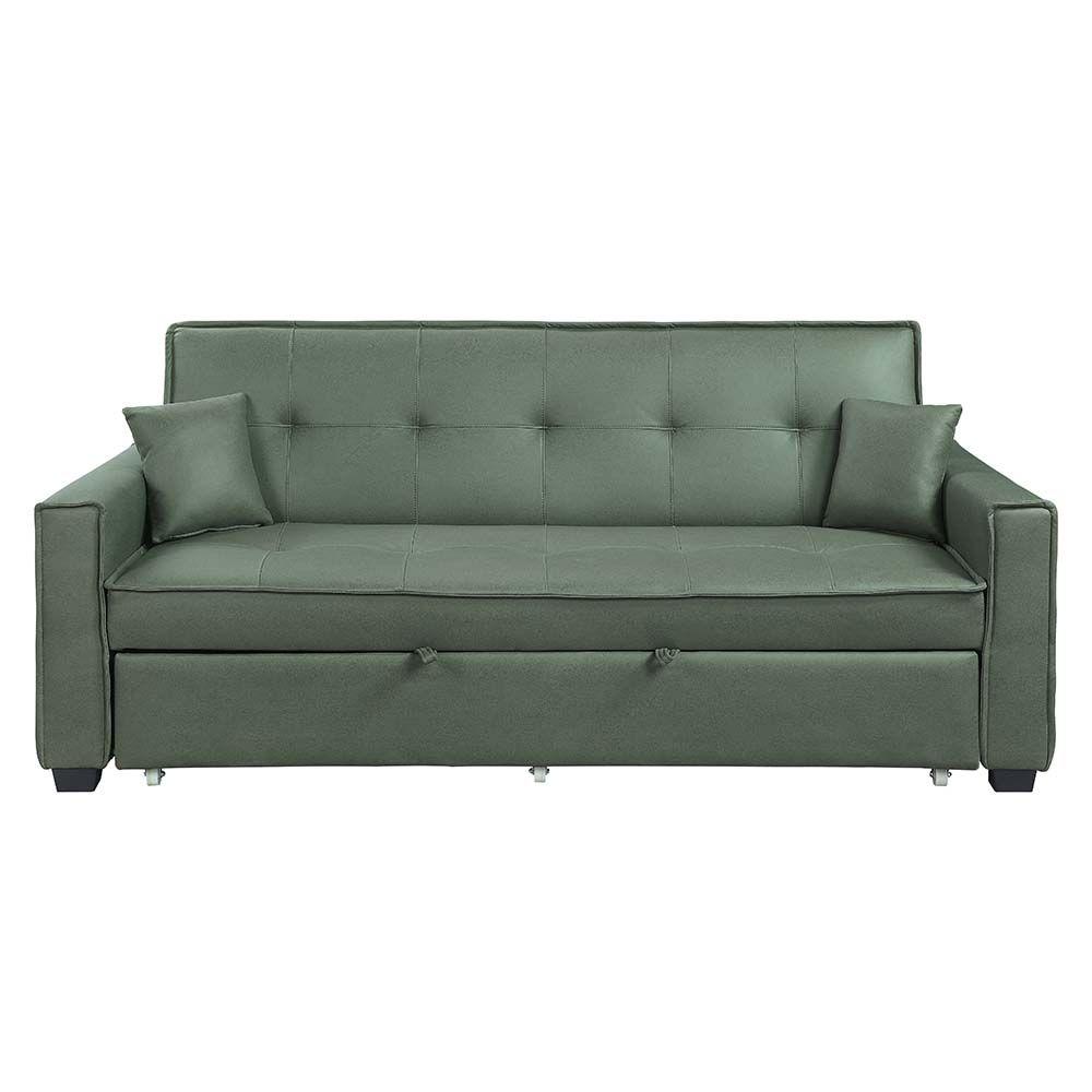 

                    
Acme Furniture Octavio Sofa bed Green Fabric Purchase 
