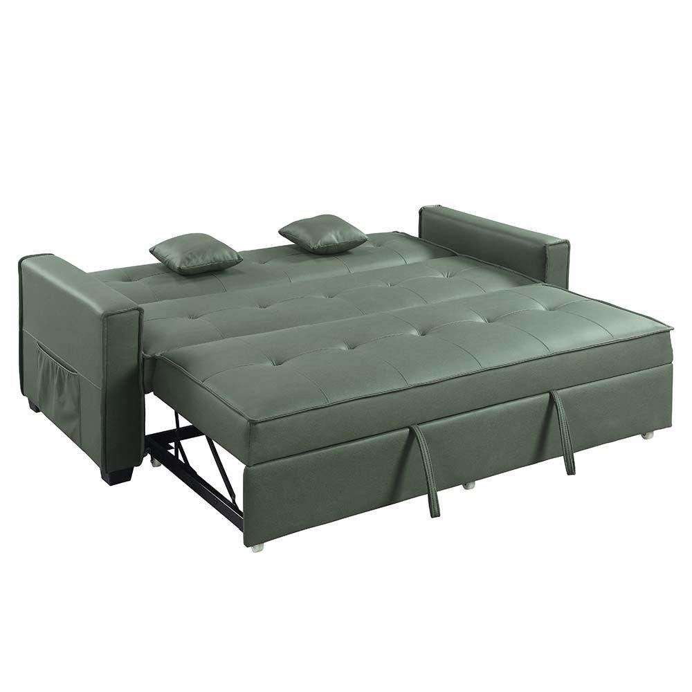 

    
Acme Furniture Octavio Sofa bed Green LV00824
