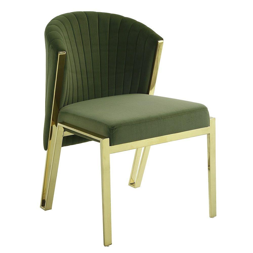 

        
Acme Furniture Fallon Side Chair Set 2PCS DN01956-C-2PCS Side Chair Set Green/Gold Velvet 53549298387847
