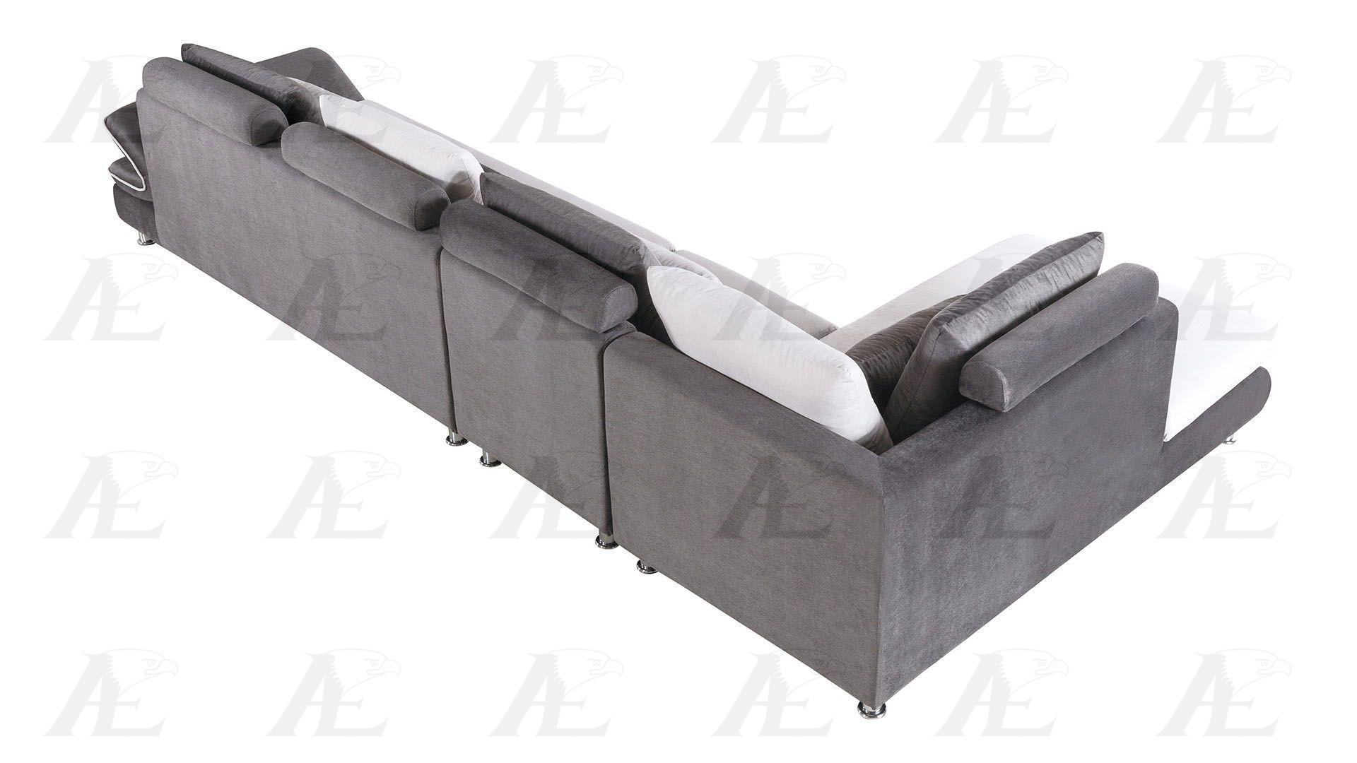 

                    
American Eagle Furniture AE-L341 Sectional Sofa Cream/Gray Fabric Purchase 
