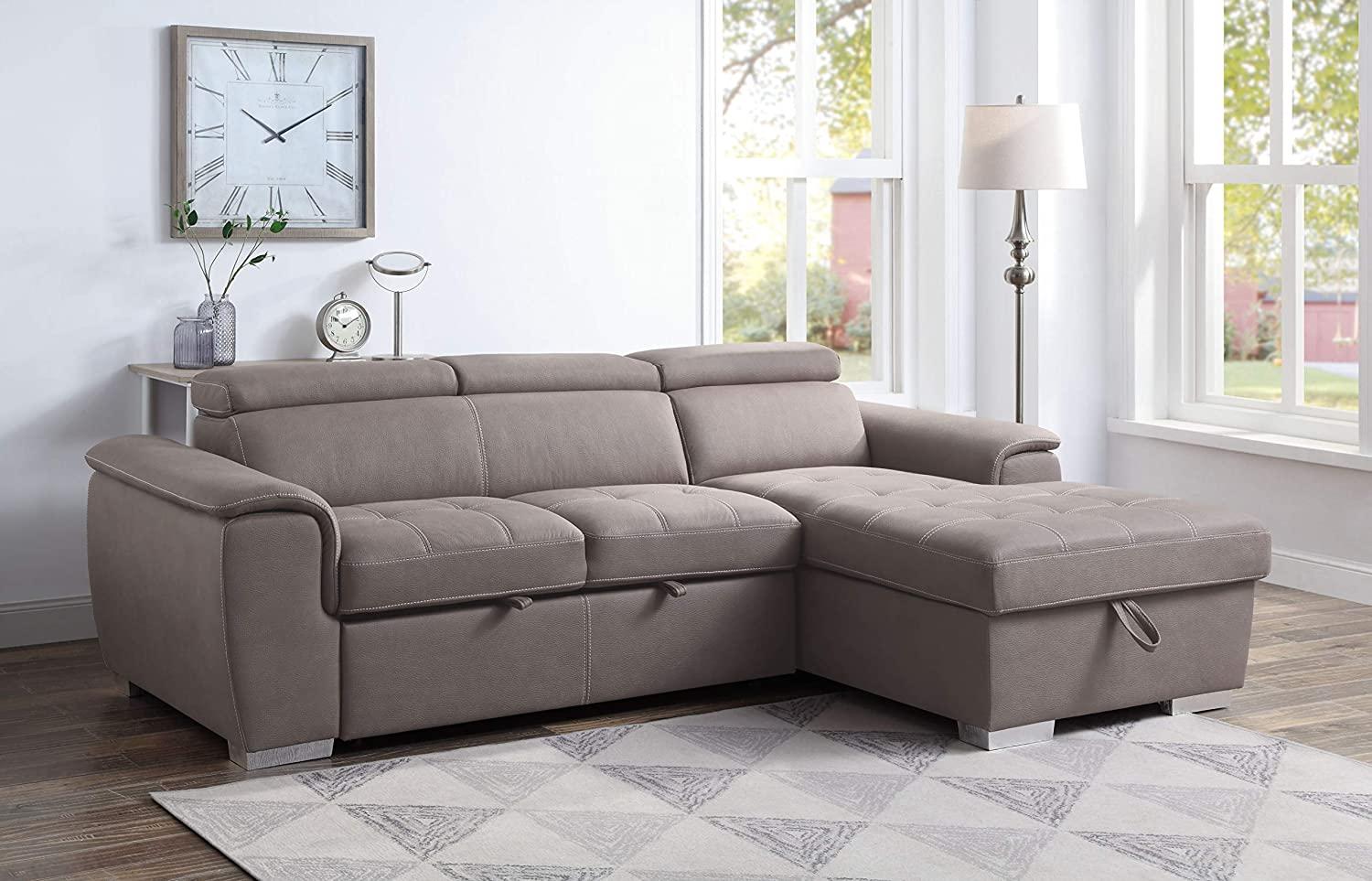 

    
55535-2pcs Acme Furniture U-shaped sectional
