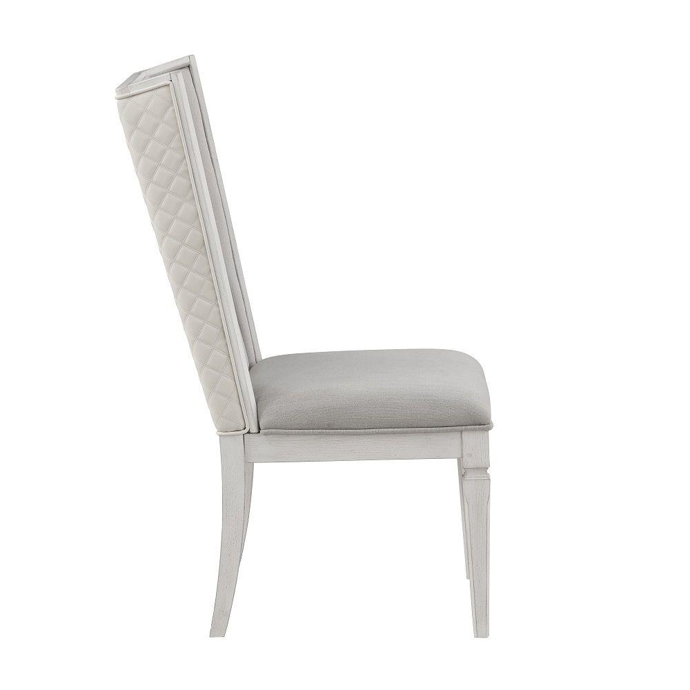 

    
Acme Furniture Katia Hostess Chair Set 2PCS DN02275-HC-2PCS Dining Room Set Light Gray/White DN02275-HC-2PCS
