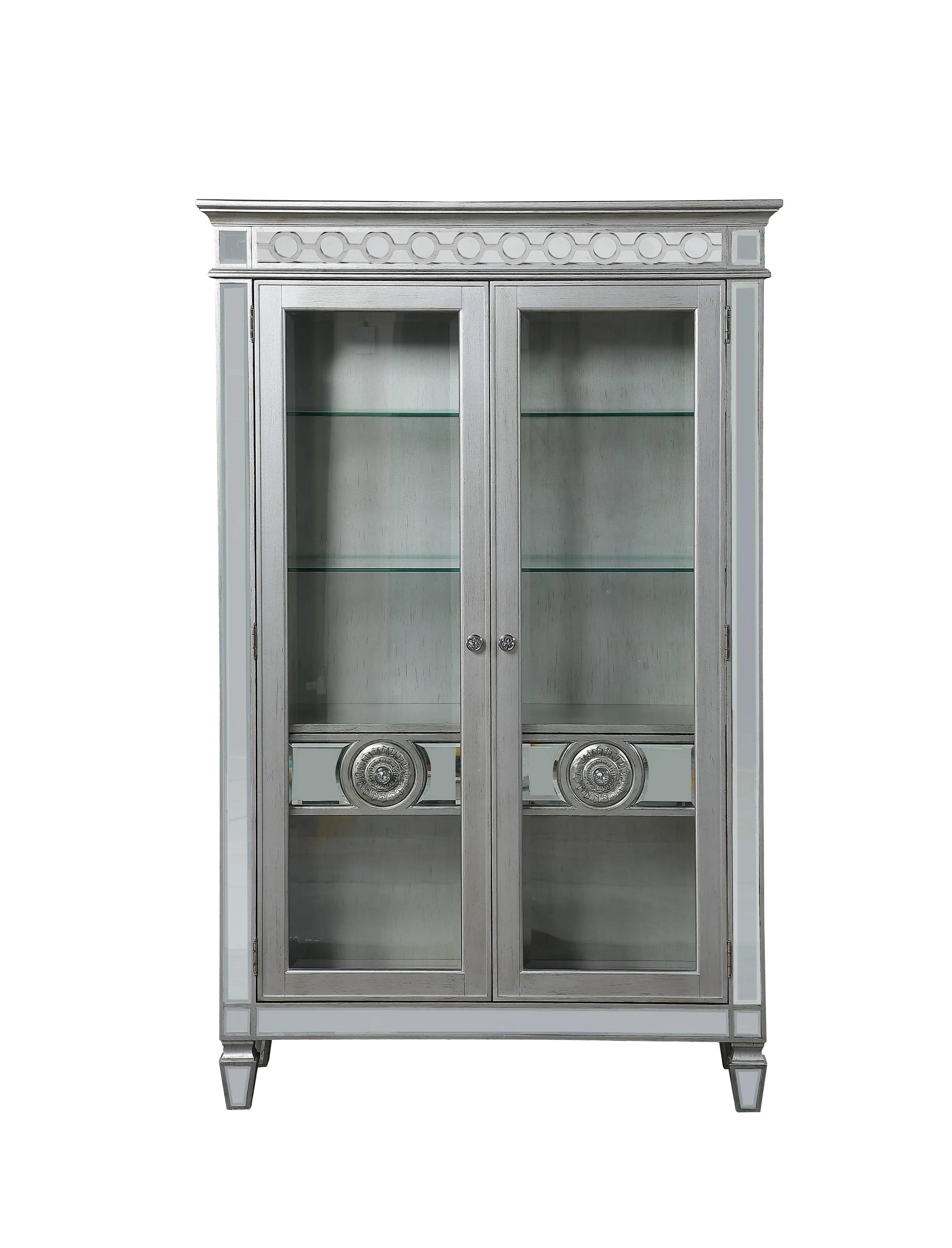 

    
Acme Furniture Varian Curio Cabinet Platinum 66166
