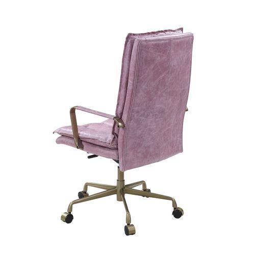 

    
Acme Furniture Tinzud Office Chair Pink OF00439
