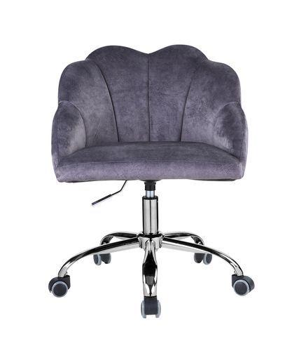 

                    
Acme Furniture Rowse Office Chair Purple/Gray Velvet Purchase 
