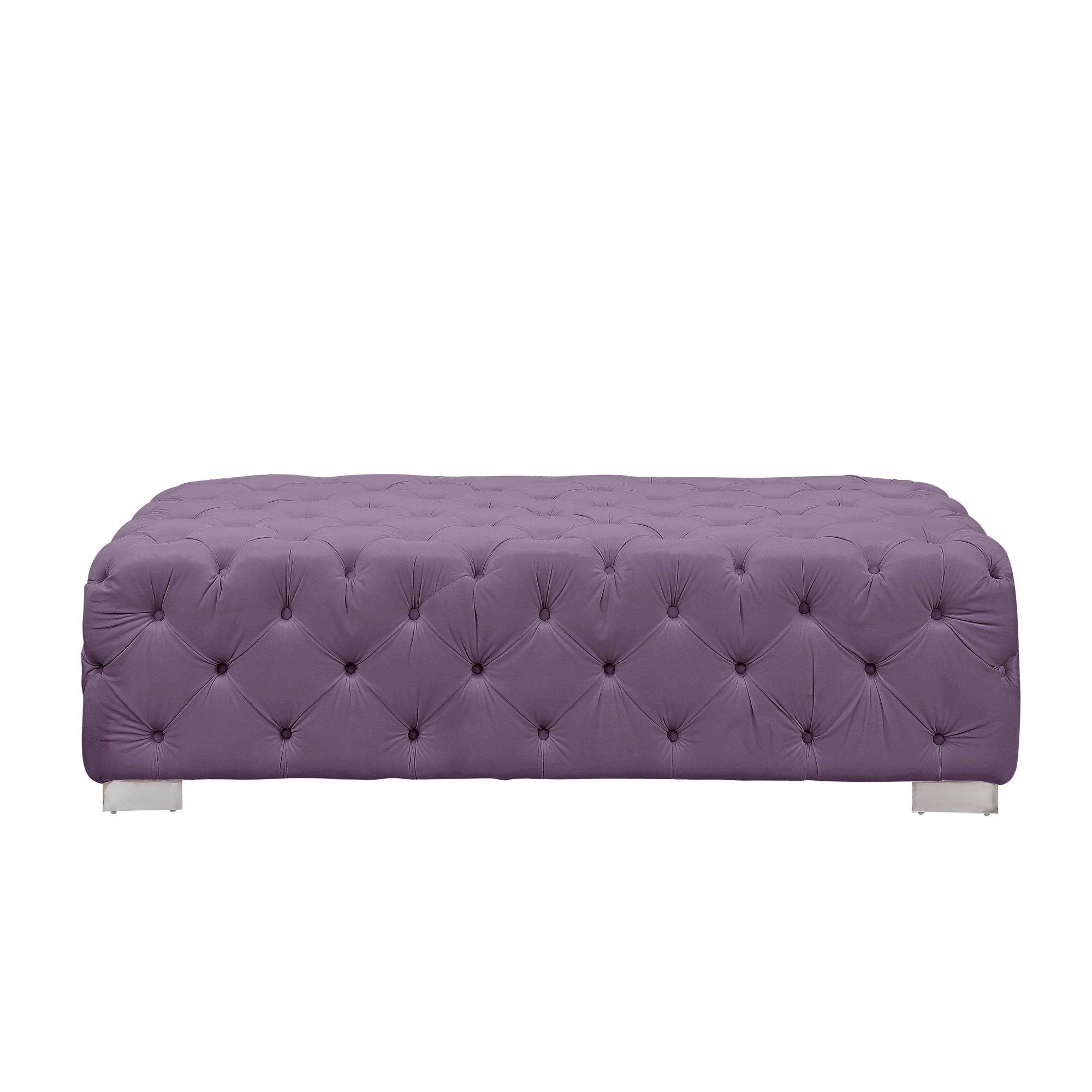 

    
Acme Furniture Qokmis Ottoman Purple LV00390
