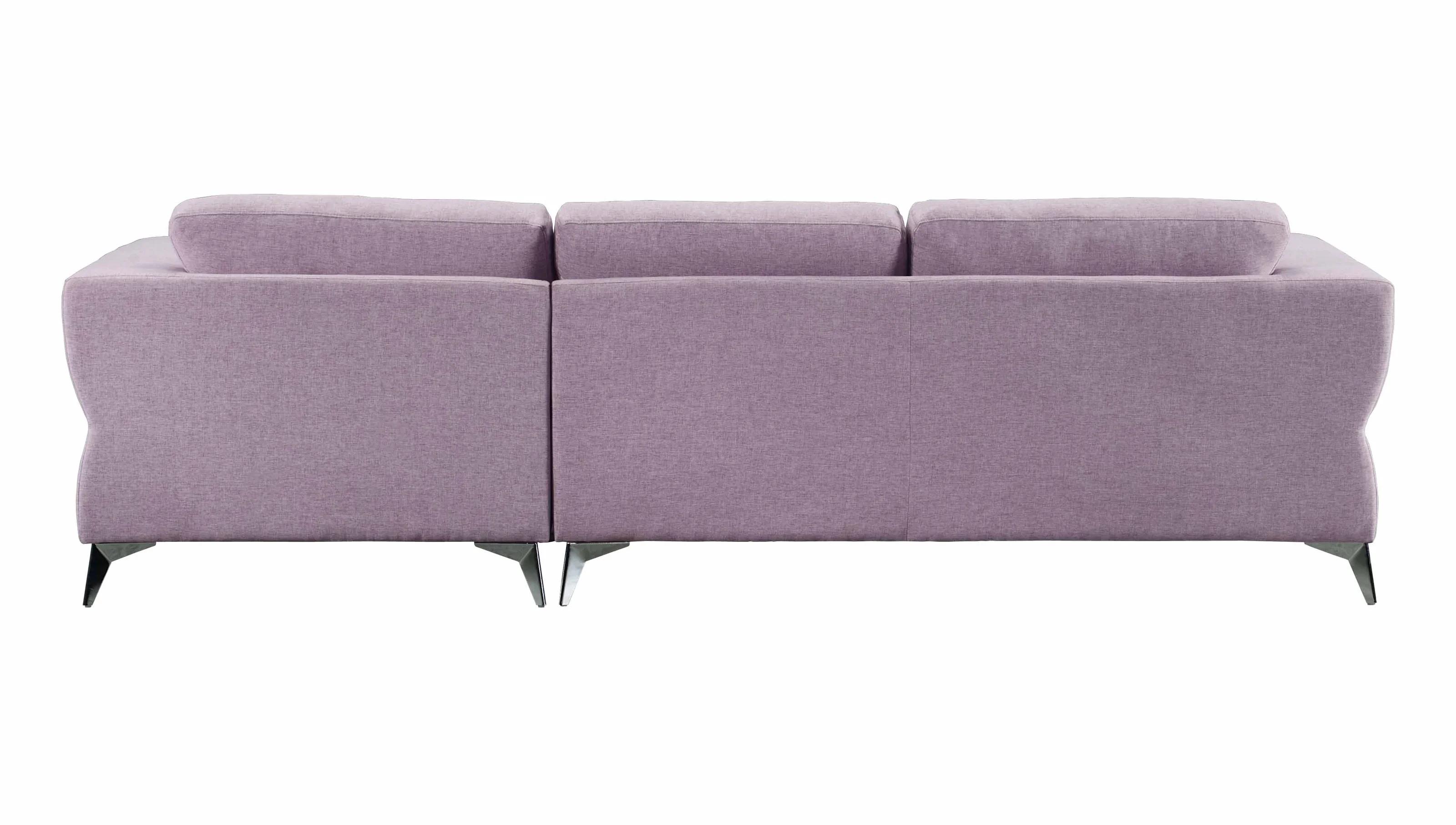 

    
Modern & Simple Pale Berries Fabric Sectional Sofa by Acme Josiah 55090-2pcs
