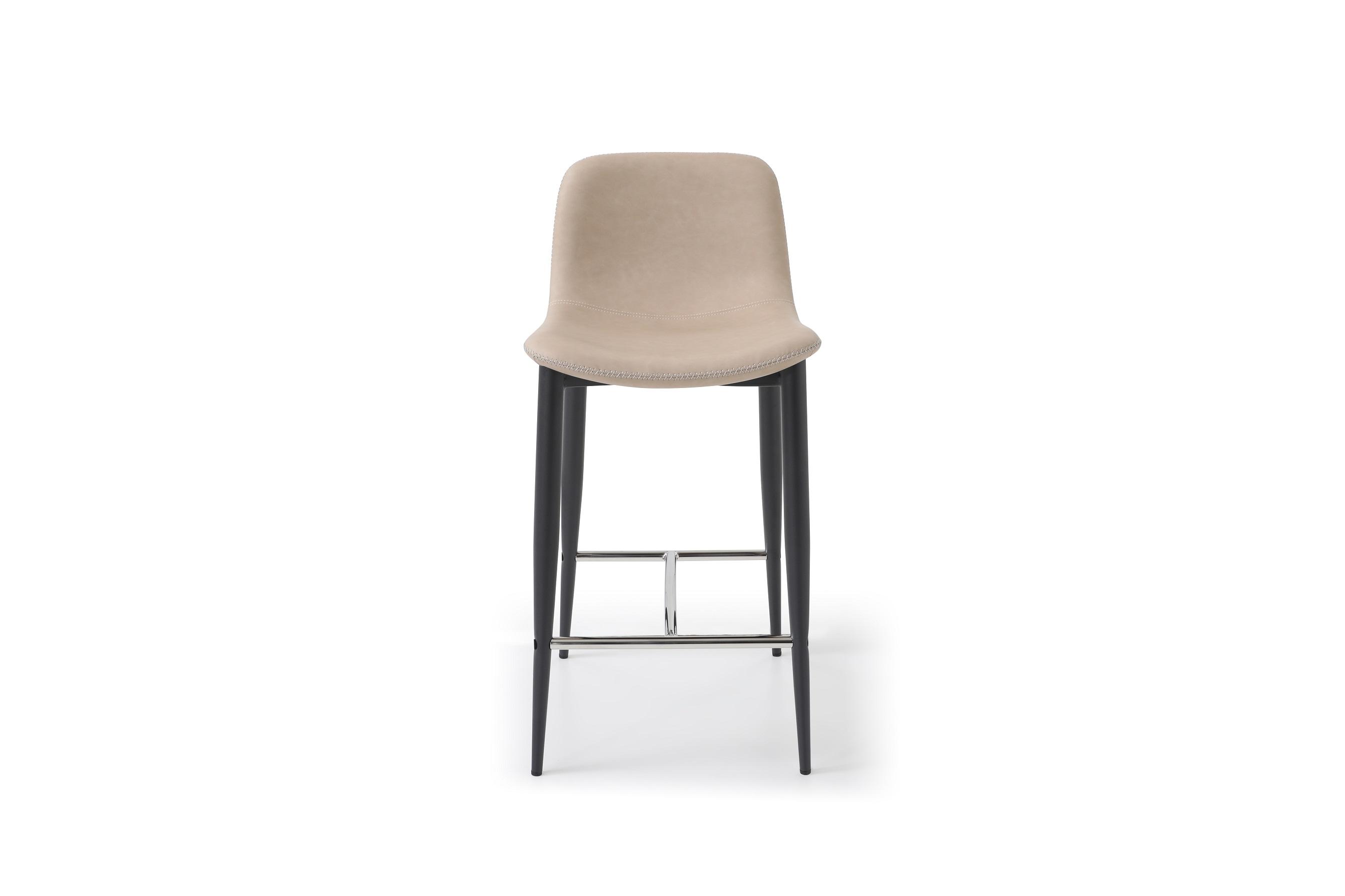 

    
Modern Taupe Fabric Counter Stool WhiteLine BS1666C-TAU Franklin
