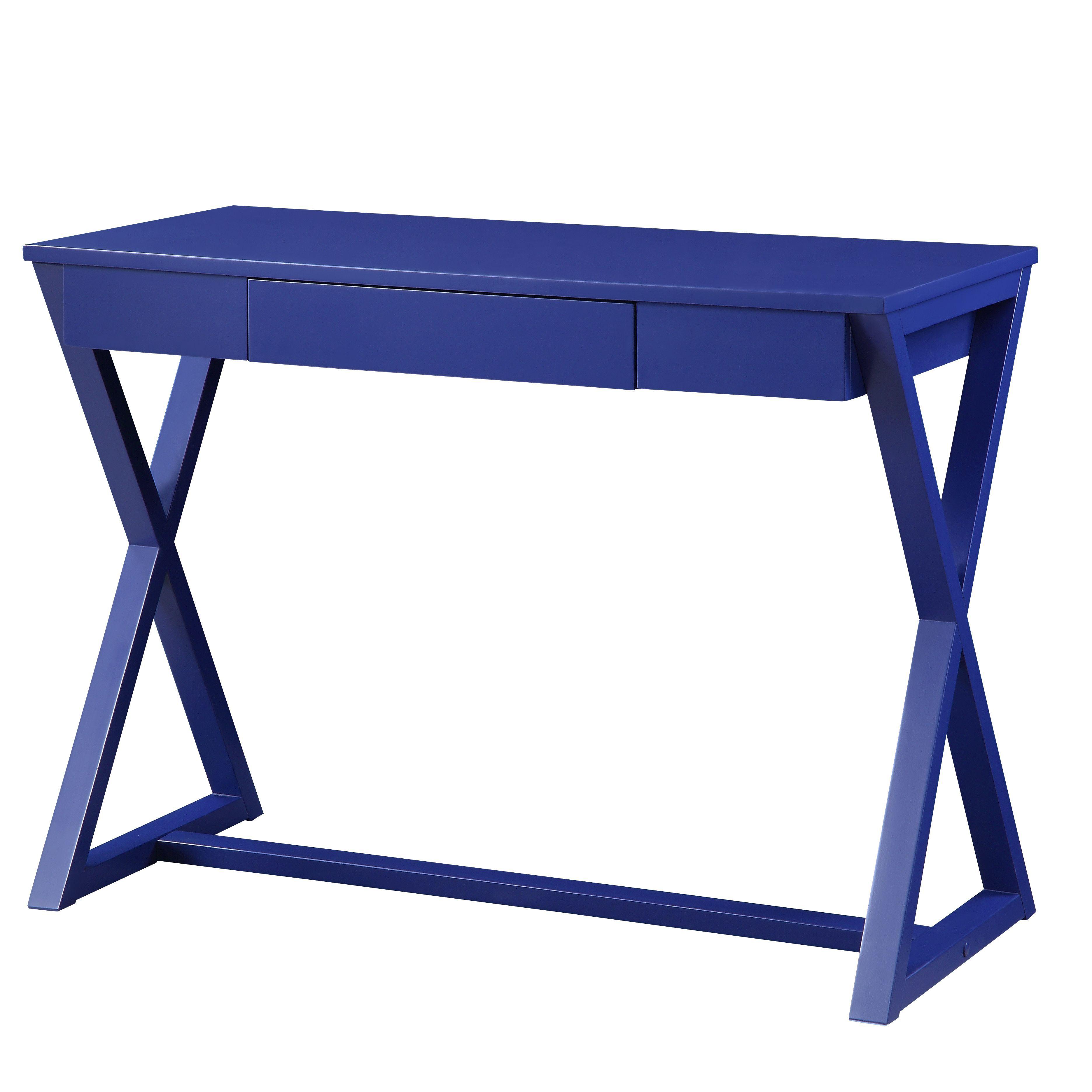 

    
Modern Twilight Blue Finish Console Table by Acme OF00173 Nalo
