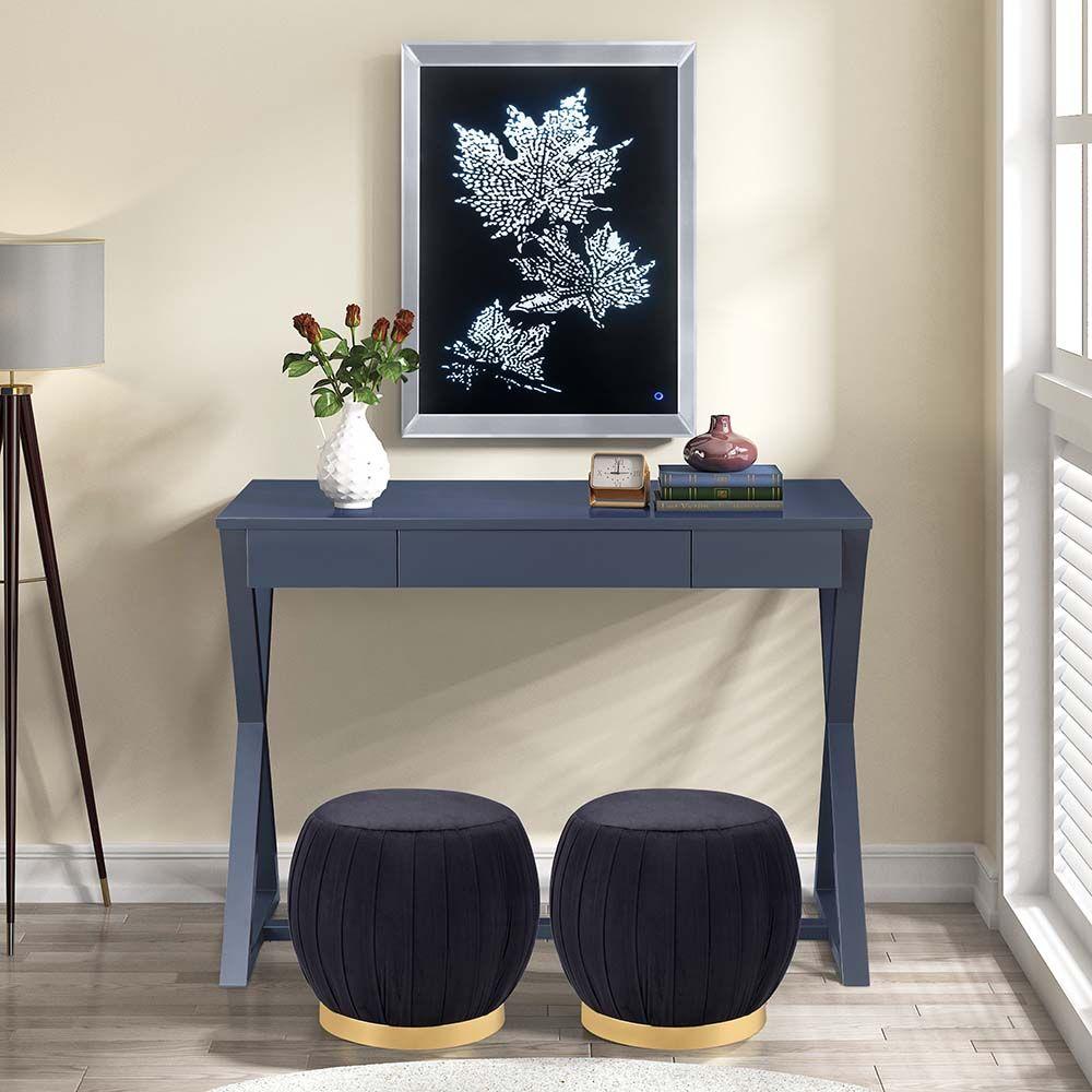 Modern, Transitional Console Table OF00174 Nalo AC00920 in Black 