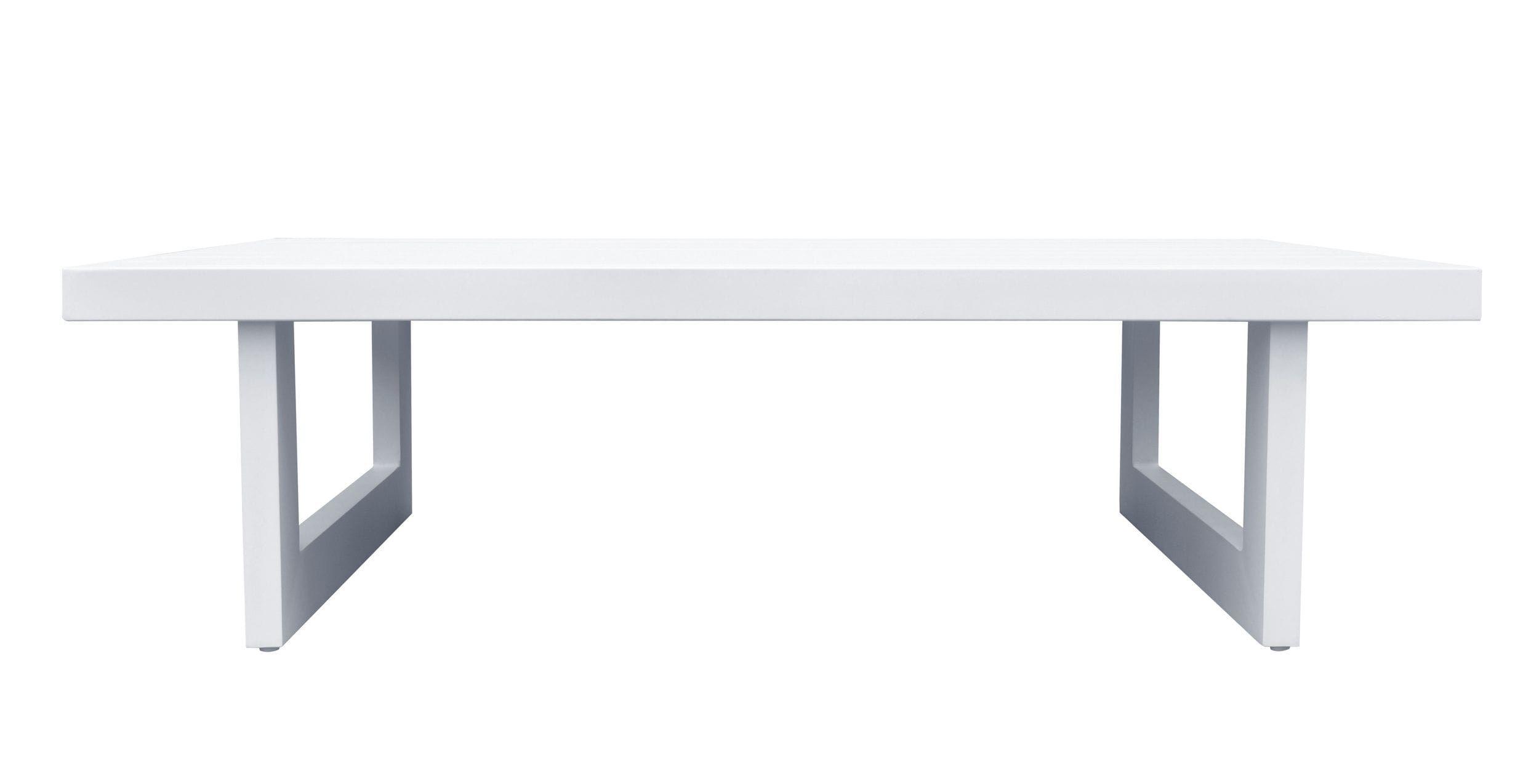 

    
Modern White Aluminum Outdoor Coffee Table VIG Furniture Renava Wake VGGEMONTALK-WHT-CT
