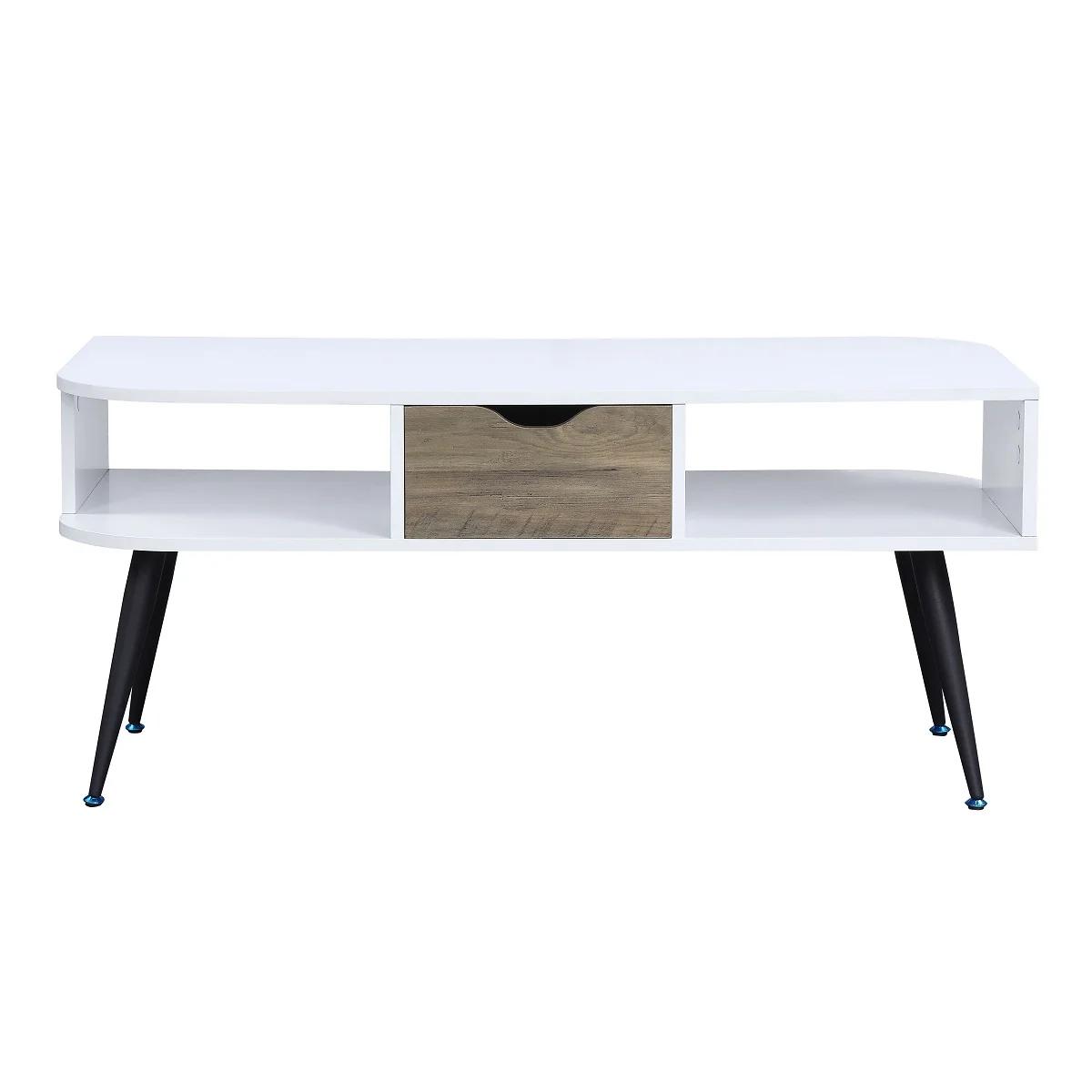 

    
Acme Furniture Halima Coffee Table White LV00322
