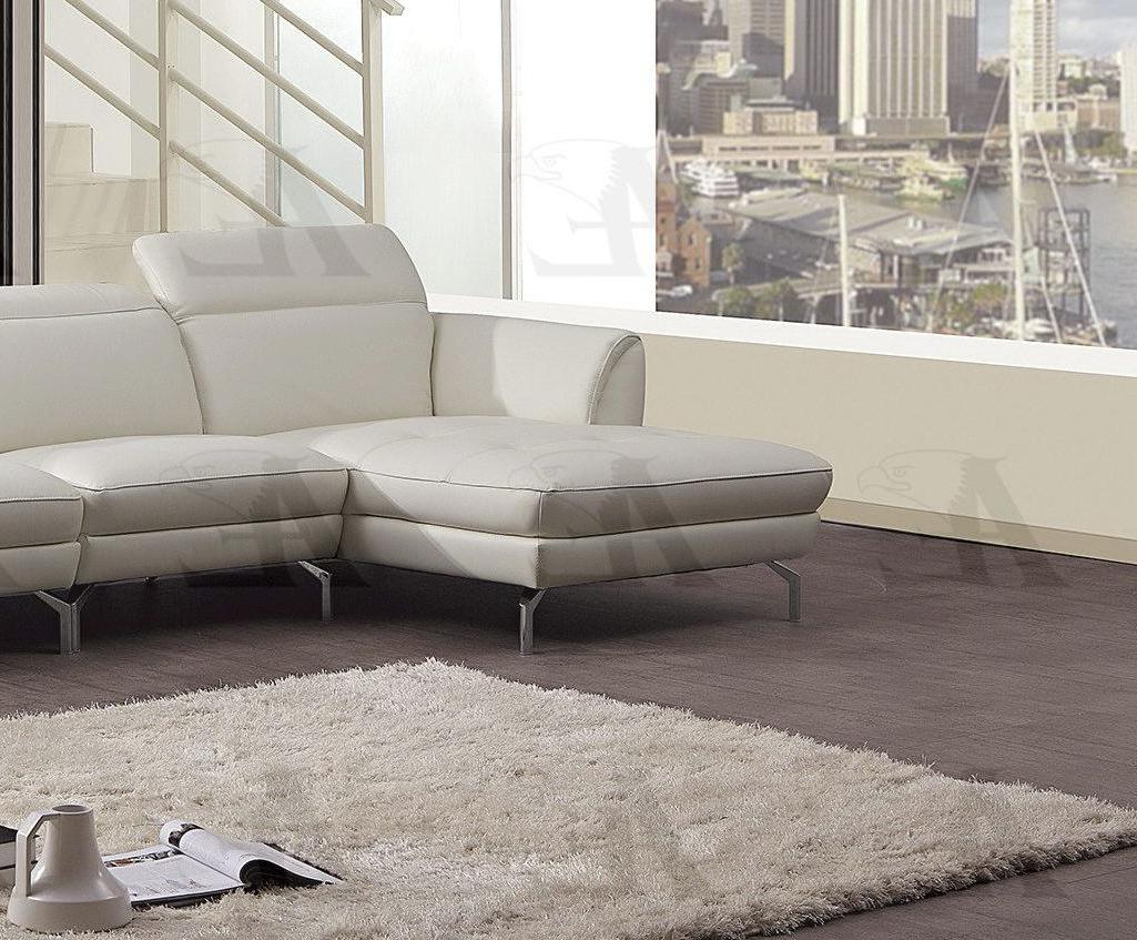 

    
American Eagle Furniture EK-L023-W Sectional Sofa White EK-L023L-W
