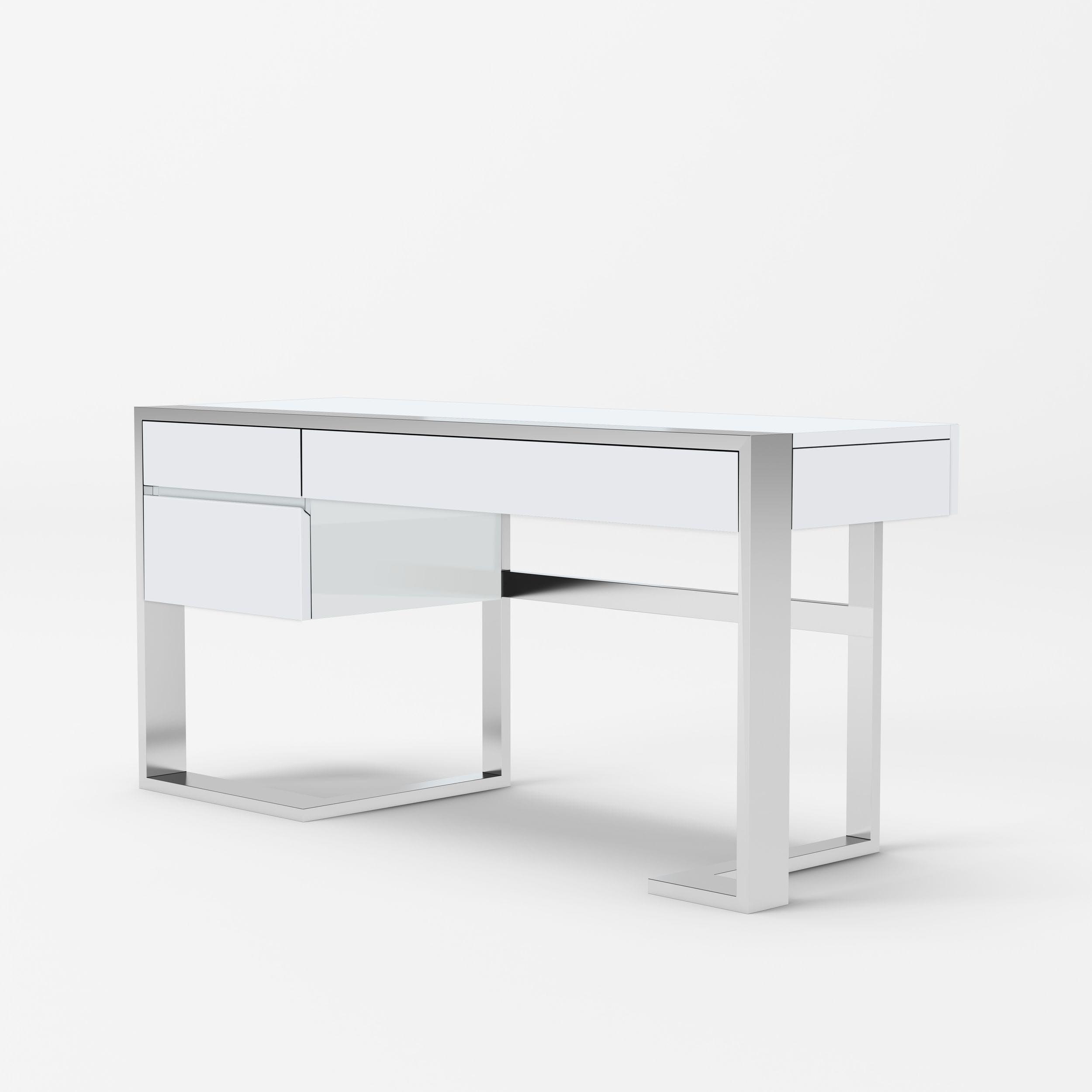 

                    
VIG Furniture Fauna Writing Desk with Bookshelf White  Purchase 
