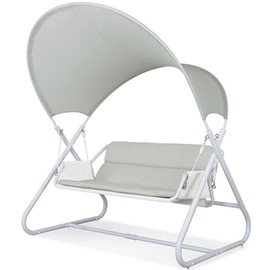 

    
Modern White Steel Outdoor Swing Chair Furniture of America Sandor GM-1013WH
