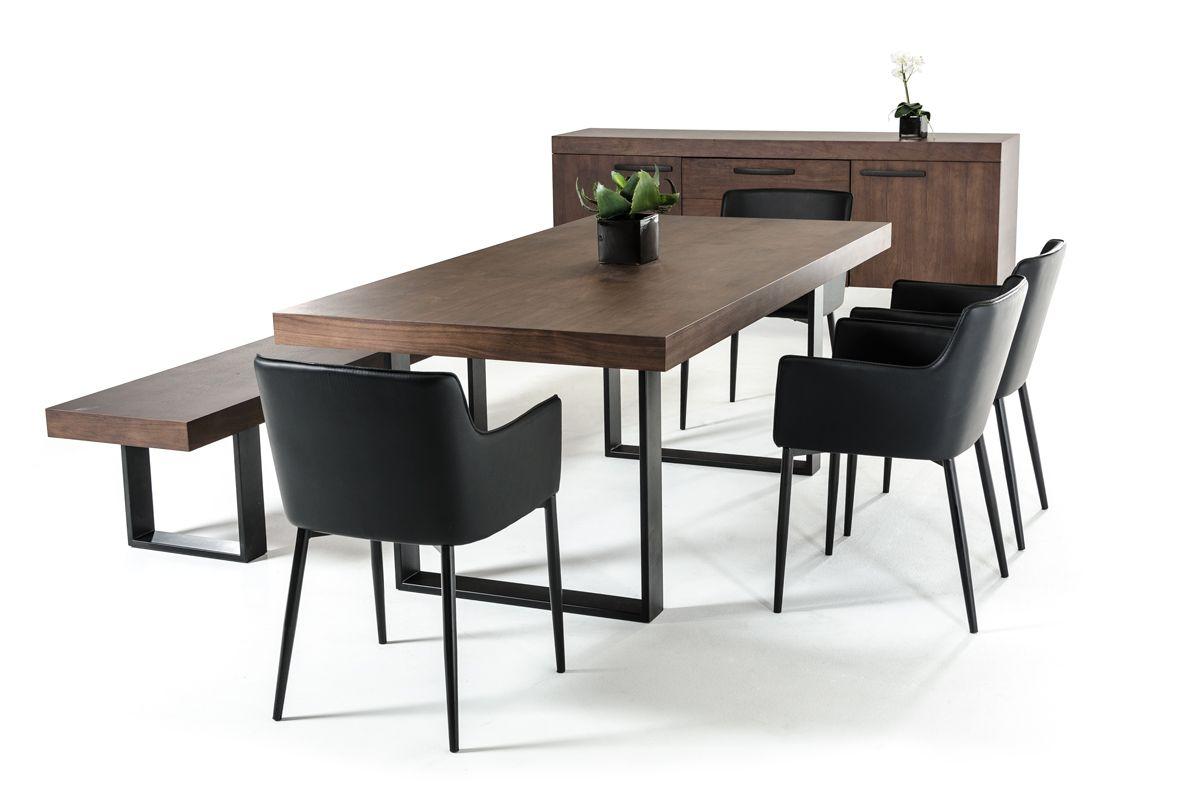 

    
VGVCT8922-WAL VIG Furniture Dining Table
