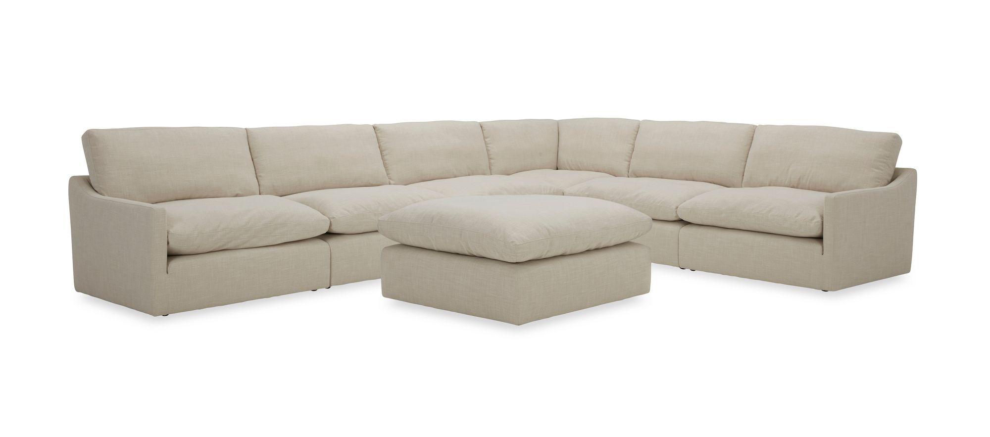 

    
Modular White Fabric Sectional Sofa & Ottoman Divani Casa Fedora VIG Modern
