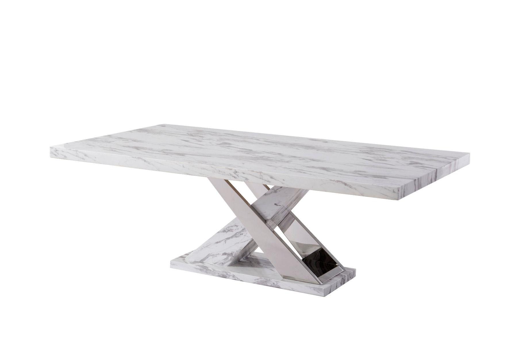 

    
Nature Stone With Marble Veneer Top Dining Table American Eagle DT-H030
