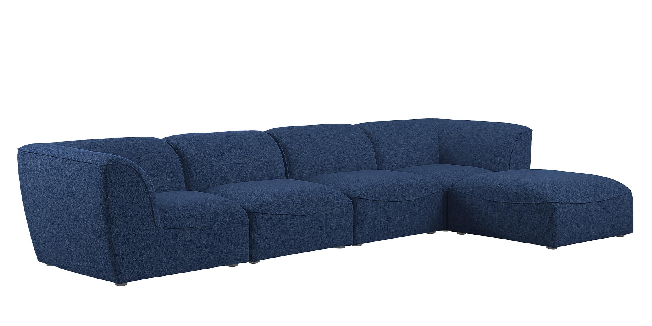 

        
Meridian Furniture MIRAMAR 683Navy-Sec5A Modular Sectional Sofa Navy Linen 94308264608
