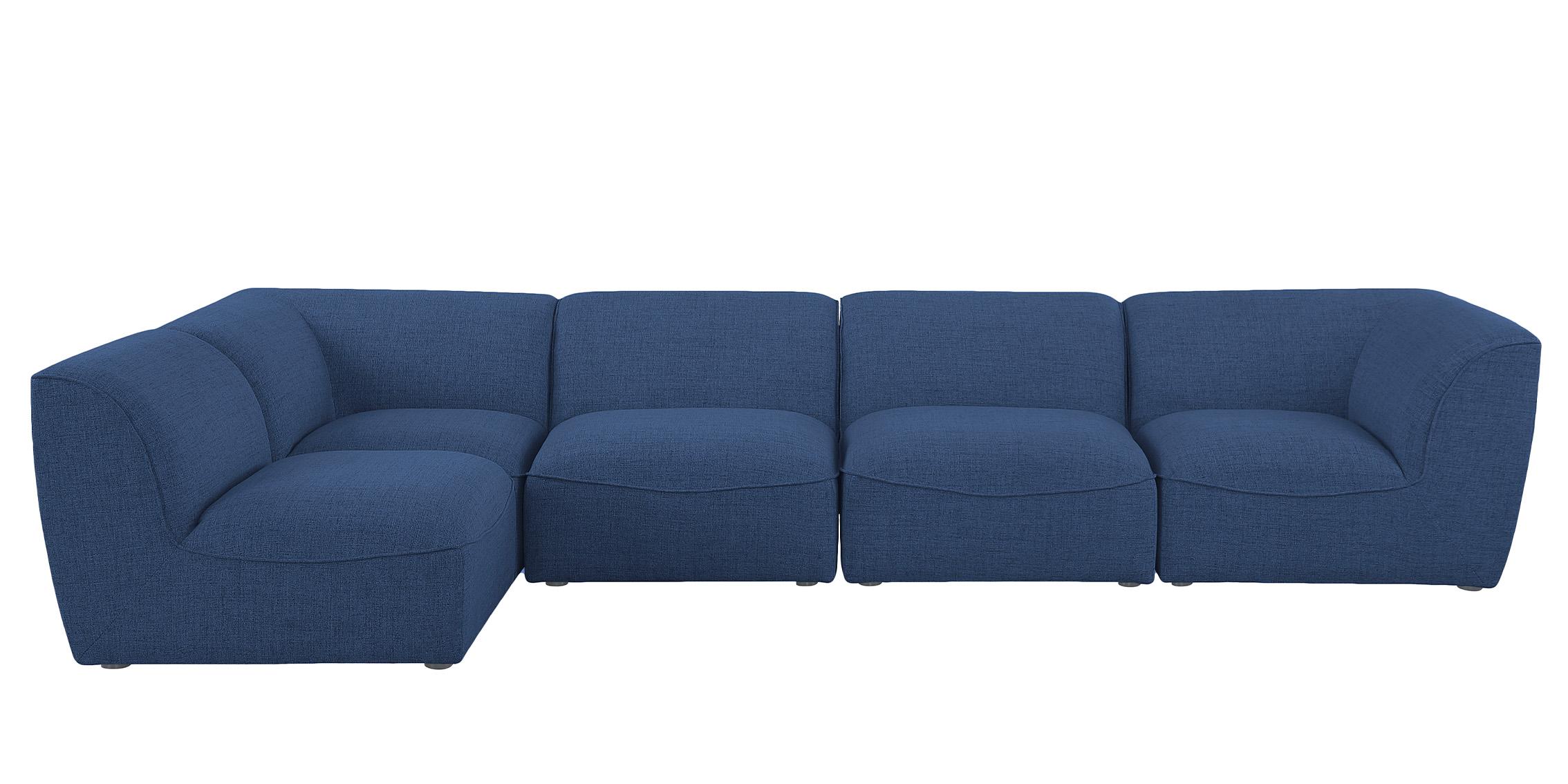 

    
683Navy-Sec5D Meridian Furniture Modular Sectional Sofa

