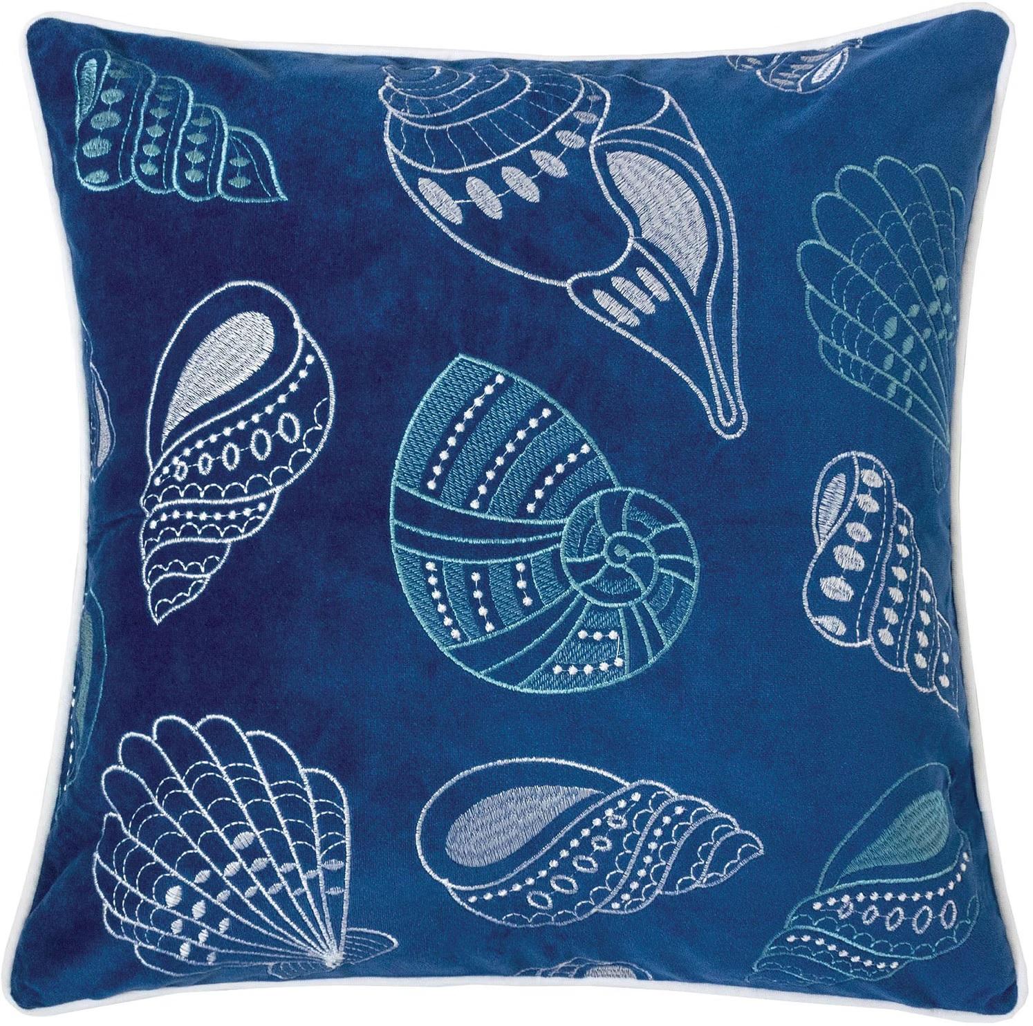 Contemporary Accent Pillow PL8078-2PK Kimmy PL8078-2PK in Blue 