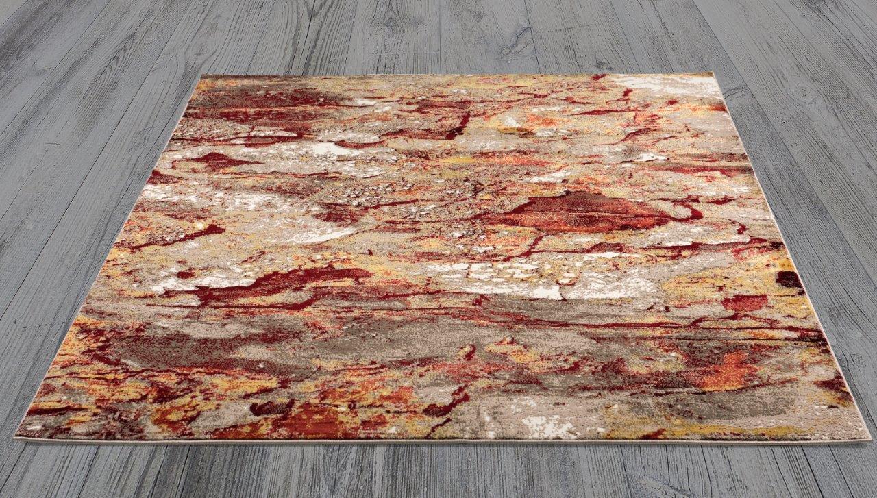 

    
Nucia Red and Gray Abstract Area Rug 5x8 by Art Carpet
