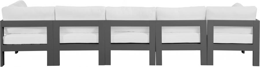 

        
Meridian Furniture NIZUC 376White-S150A Patio Sofa White/Gray Fabric 94308260952
