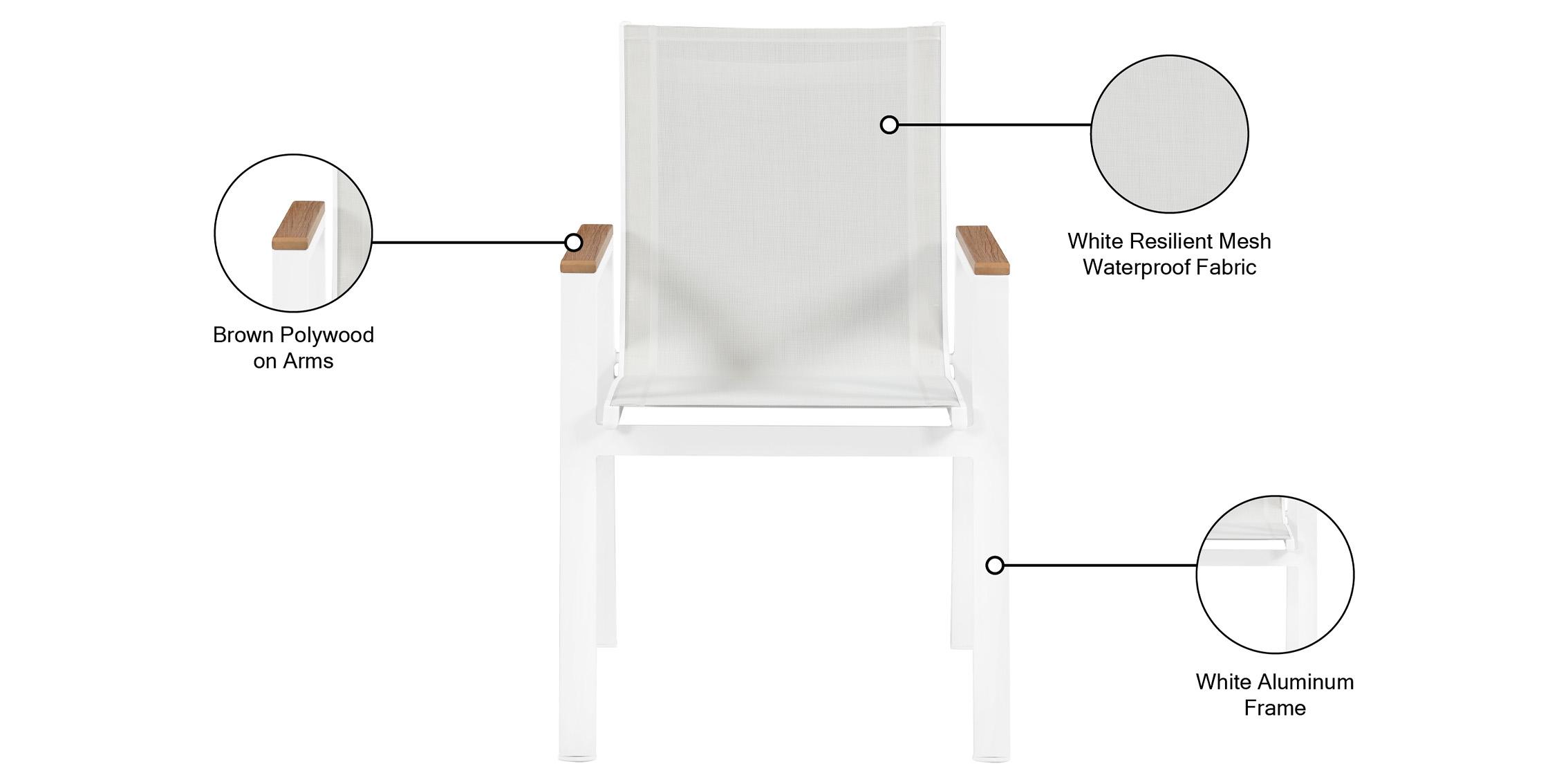 

    
365White-AC Meridian Furniture Patio Chair Set

