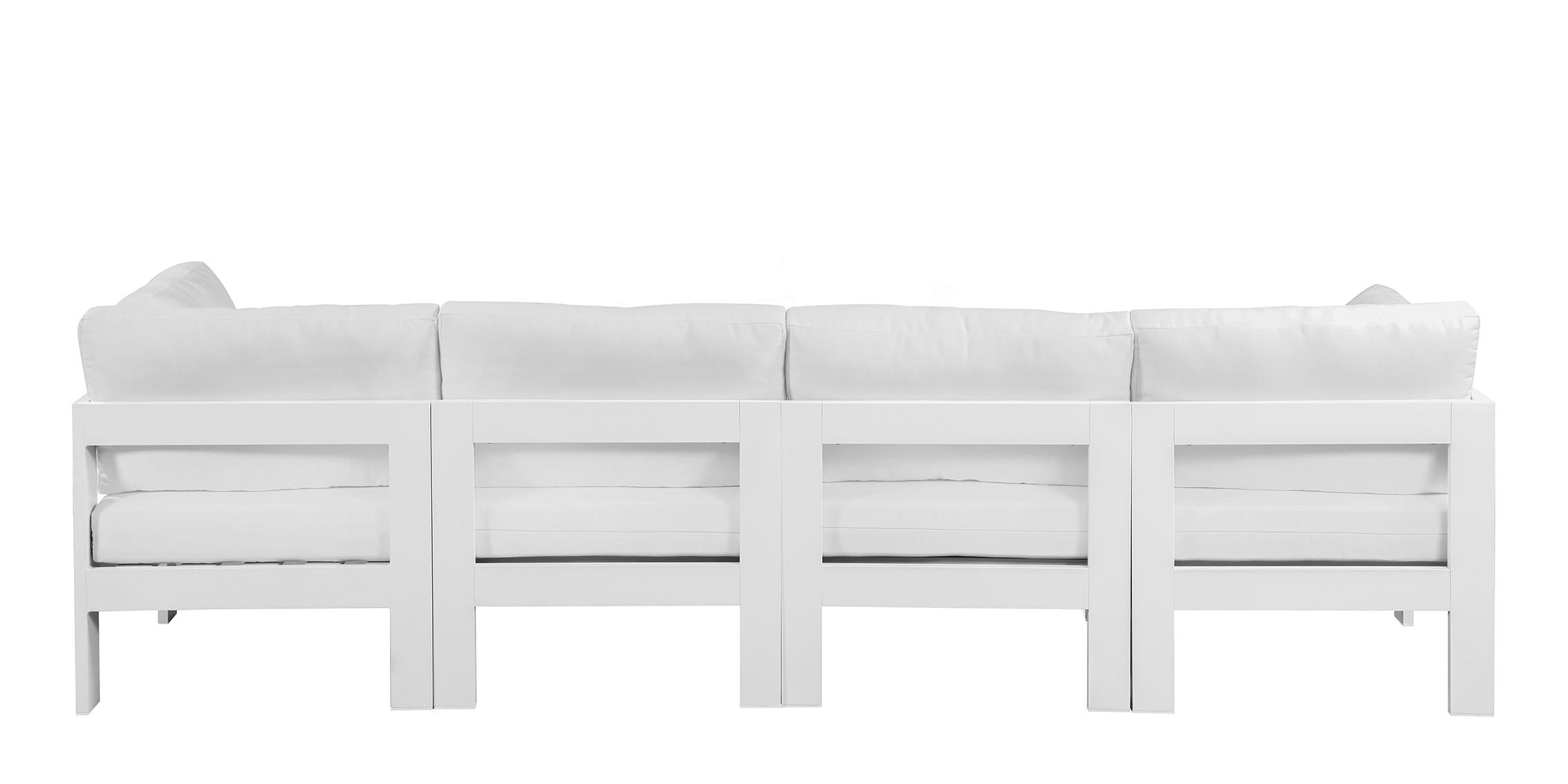 

        
Meridian Furniture NIZUC 375White-S120A Patio Sofa White Fabric 94308260303
