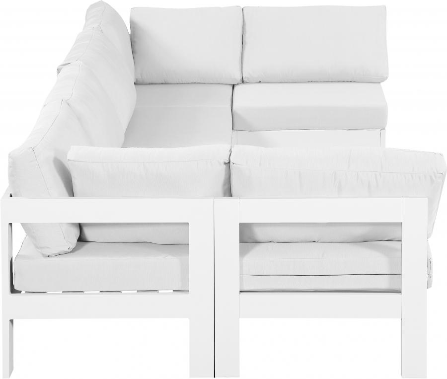 

        
Meridian Furniture NIZUC 375White-Sec6B Patio Sectional White Fabric 94308262215

