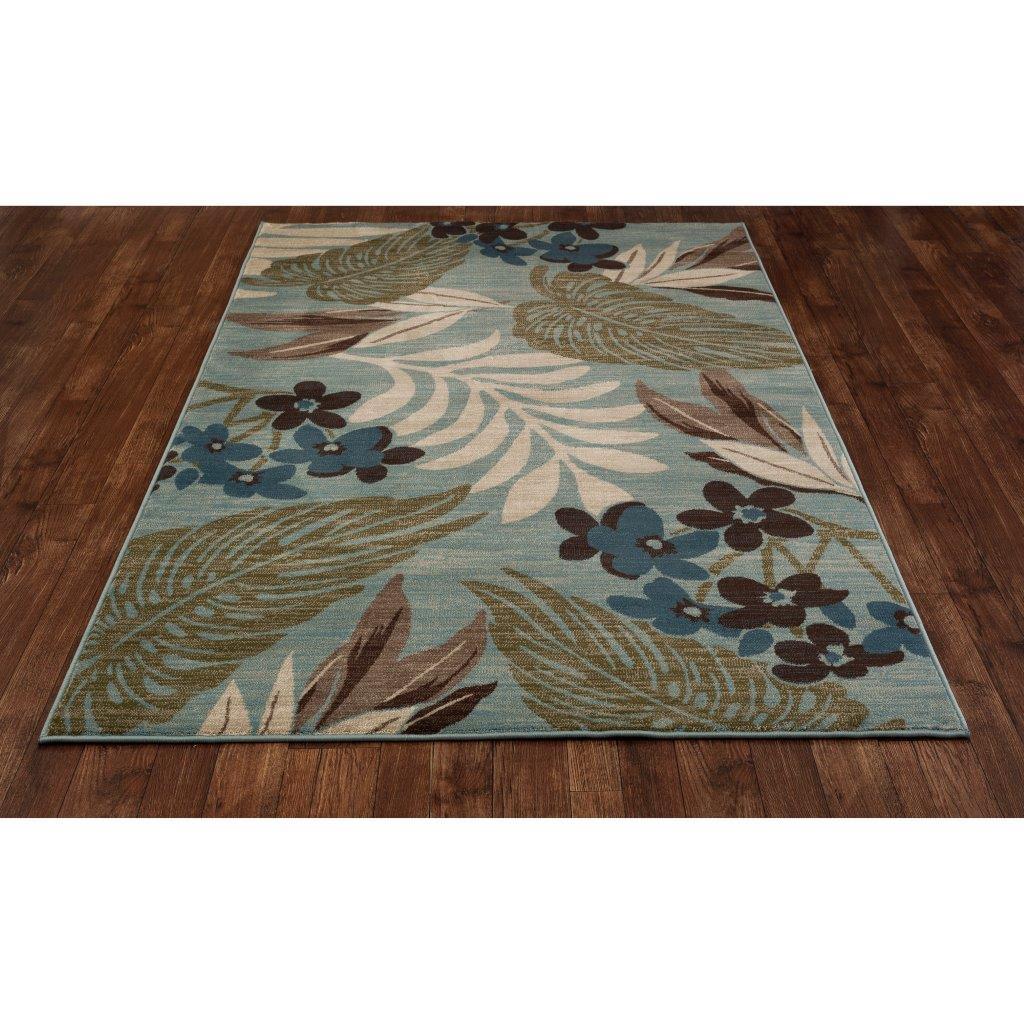 

    
Palmyra Tranquil Blue 5 ft. 3 in. Round Area Rug by Art Carpet
