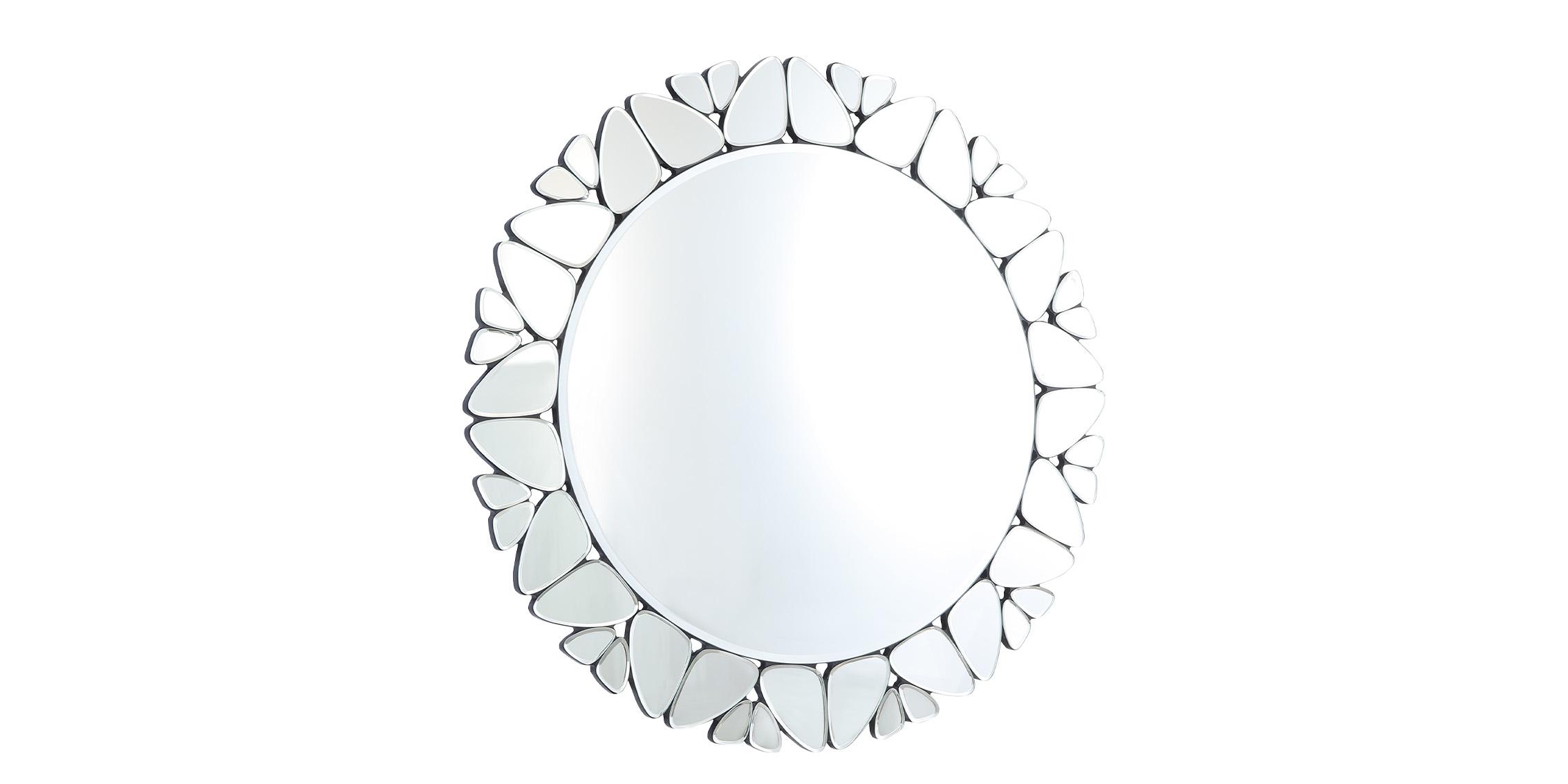 Contemporary, Modern Mirror COCOON 416-M 416-M in Silver 