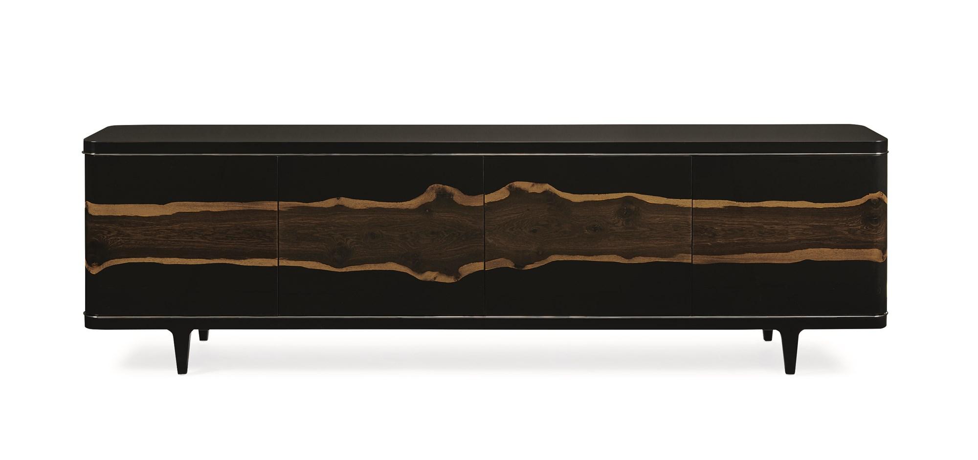

    
Piano Black & Natural Oak THE NATURALIST ENTERTAINMENT CONSOLE by Caracole
