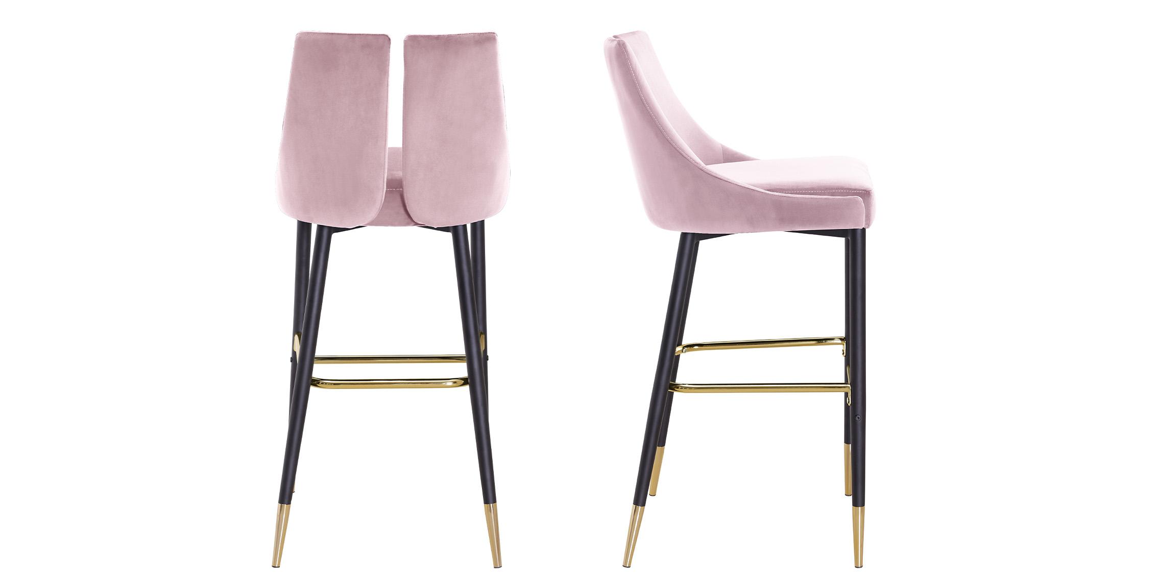 

        
Meridian Furniture SLEEK 960Pink Bar Stool Set Pink/Black Soft Velvet 753359800110
