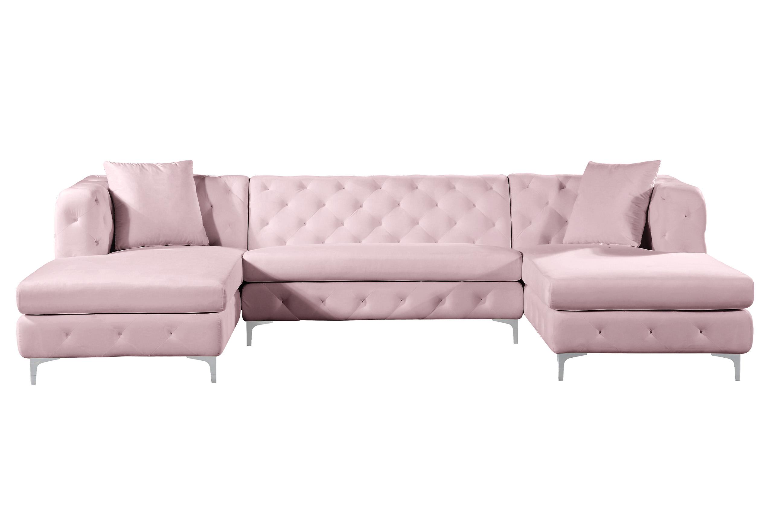 

    
Meridian Furniture Gail 664Pink Sectional Sofa Pink 664Pink-Sectional
