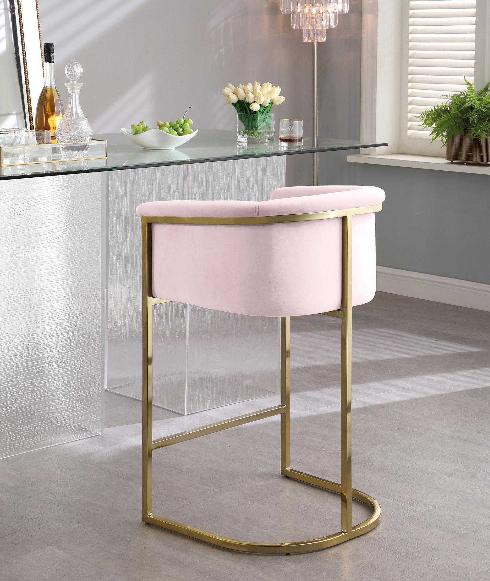 

    
Meridian Furniture DONATELLA 700Pink Counter Stool Set Pink/Gold 700Pink-C-Set-2
