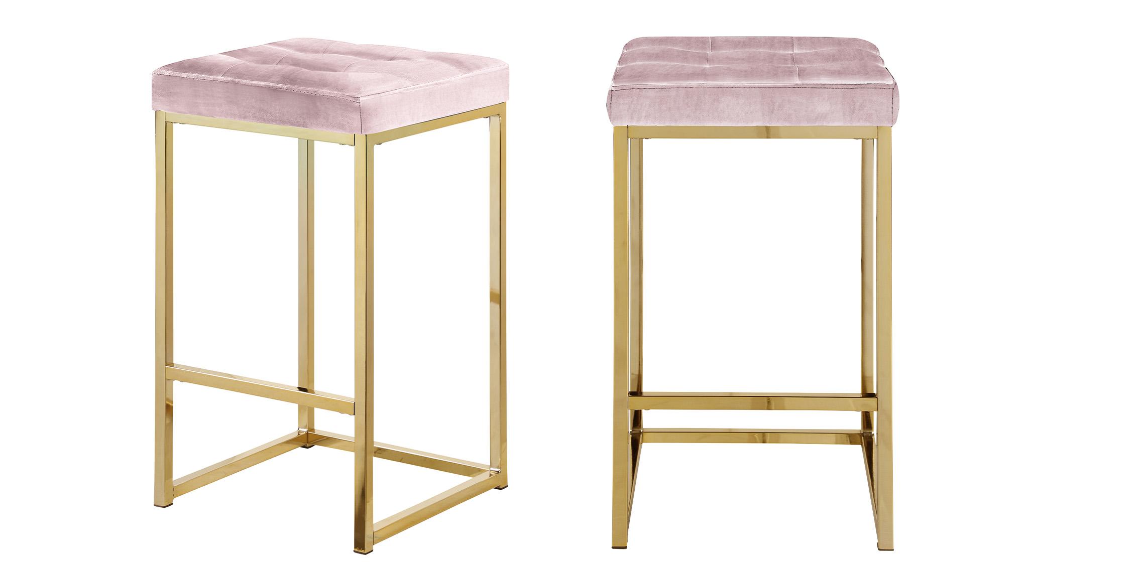 

    
Meridian Furniture NICOLA 906Pink Counter Stool Set Pink/Gold 906Pink-C-Set-2
