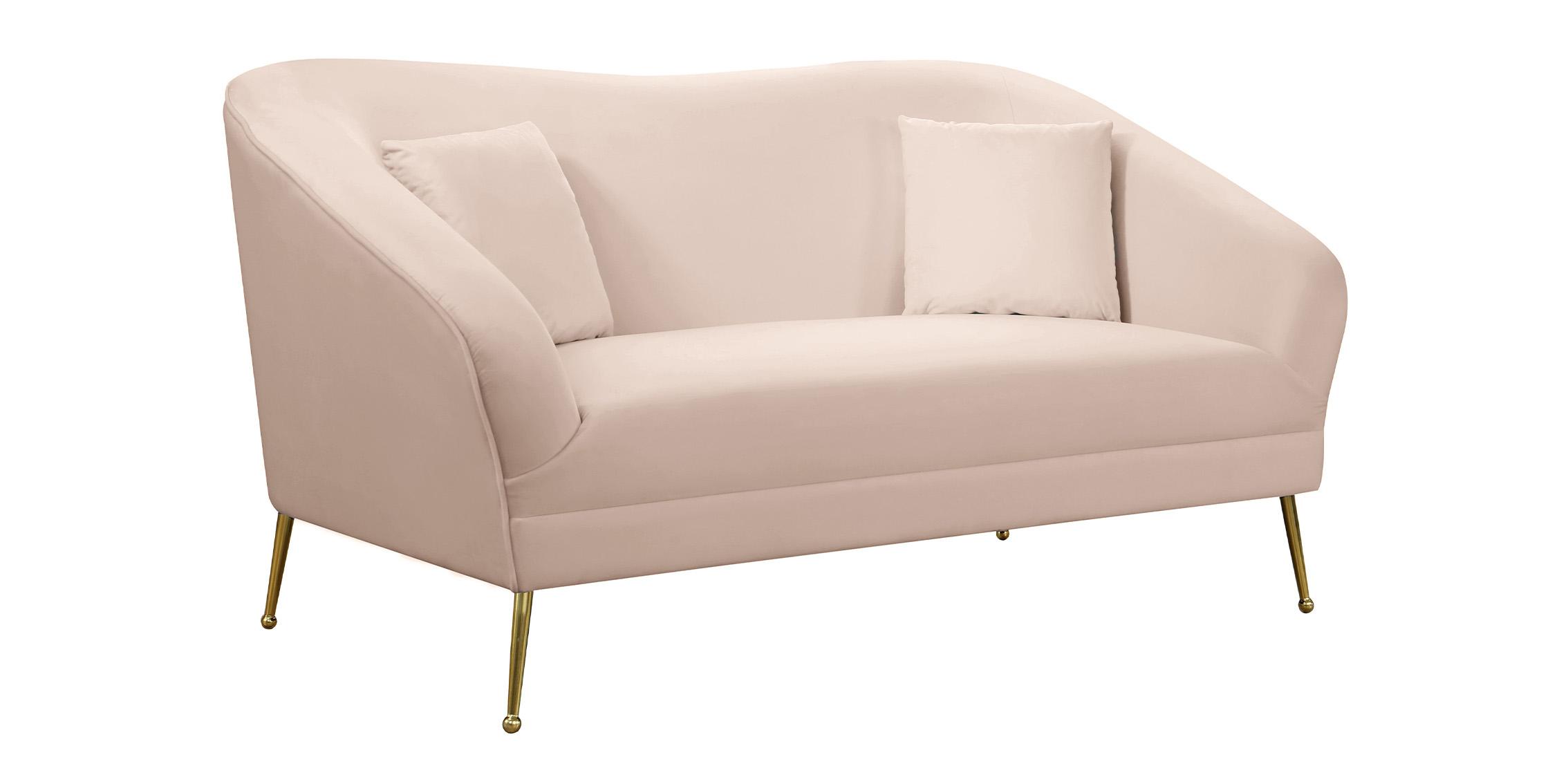

        
Meridian Furniture HERMOSA 658Pink Sofa Set Pink Velvet 704831407785
