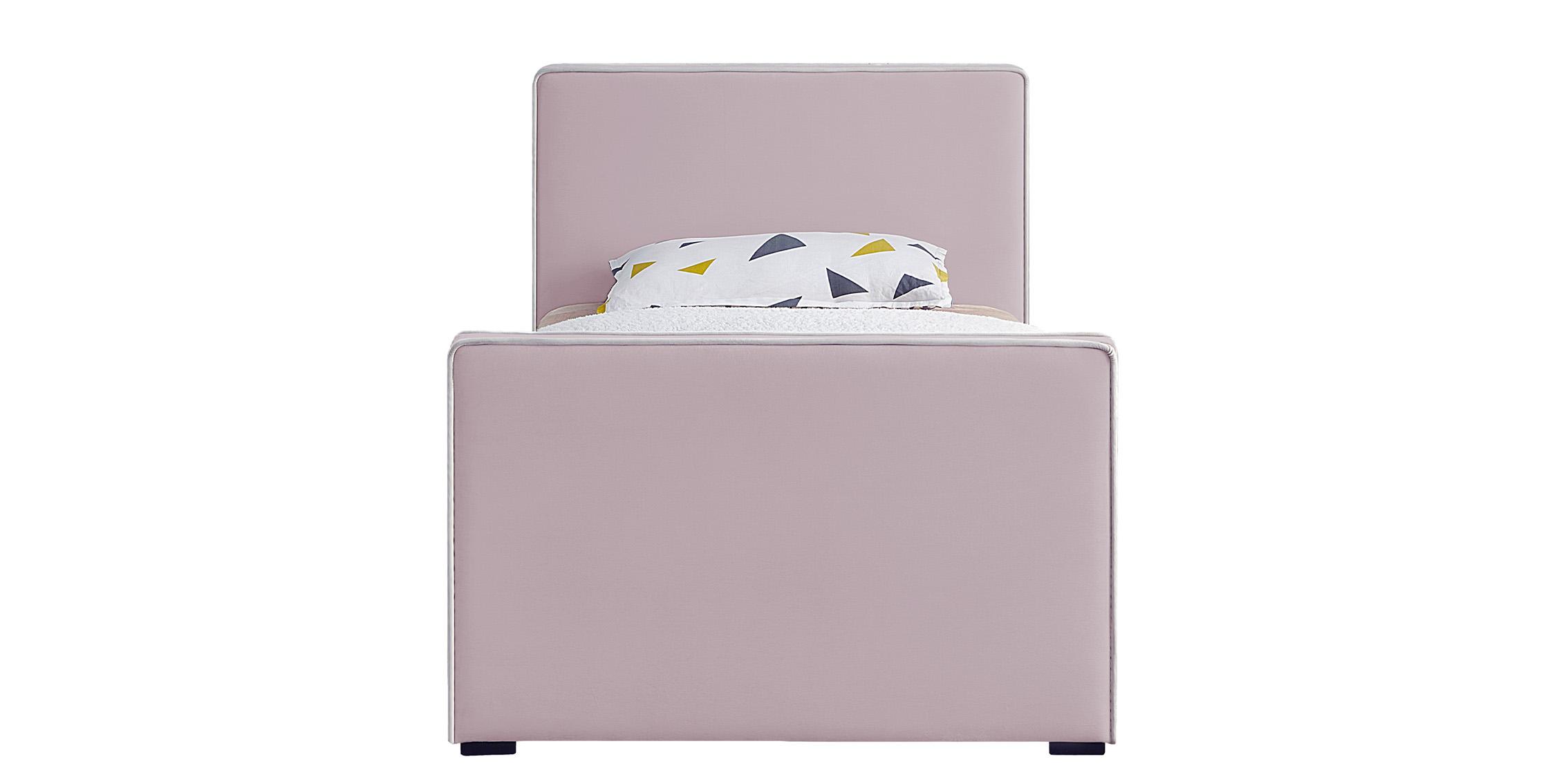 

        
Meridian Furniture DILLARD DillardPink-T Platform Bed Pink Velvet 094308265520
