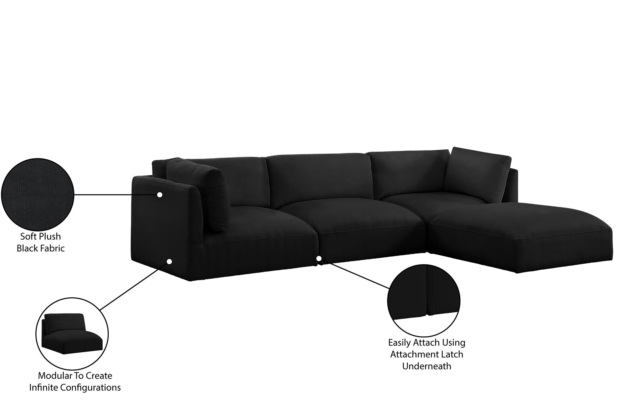 

    
Meridian Furniture EASE 696Black-Sec4A Modular Sectional Sofa Black 696Black-Sec4A

